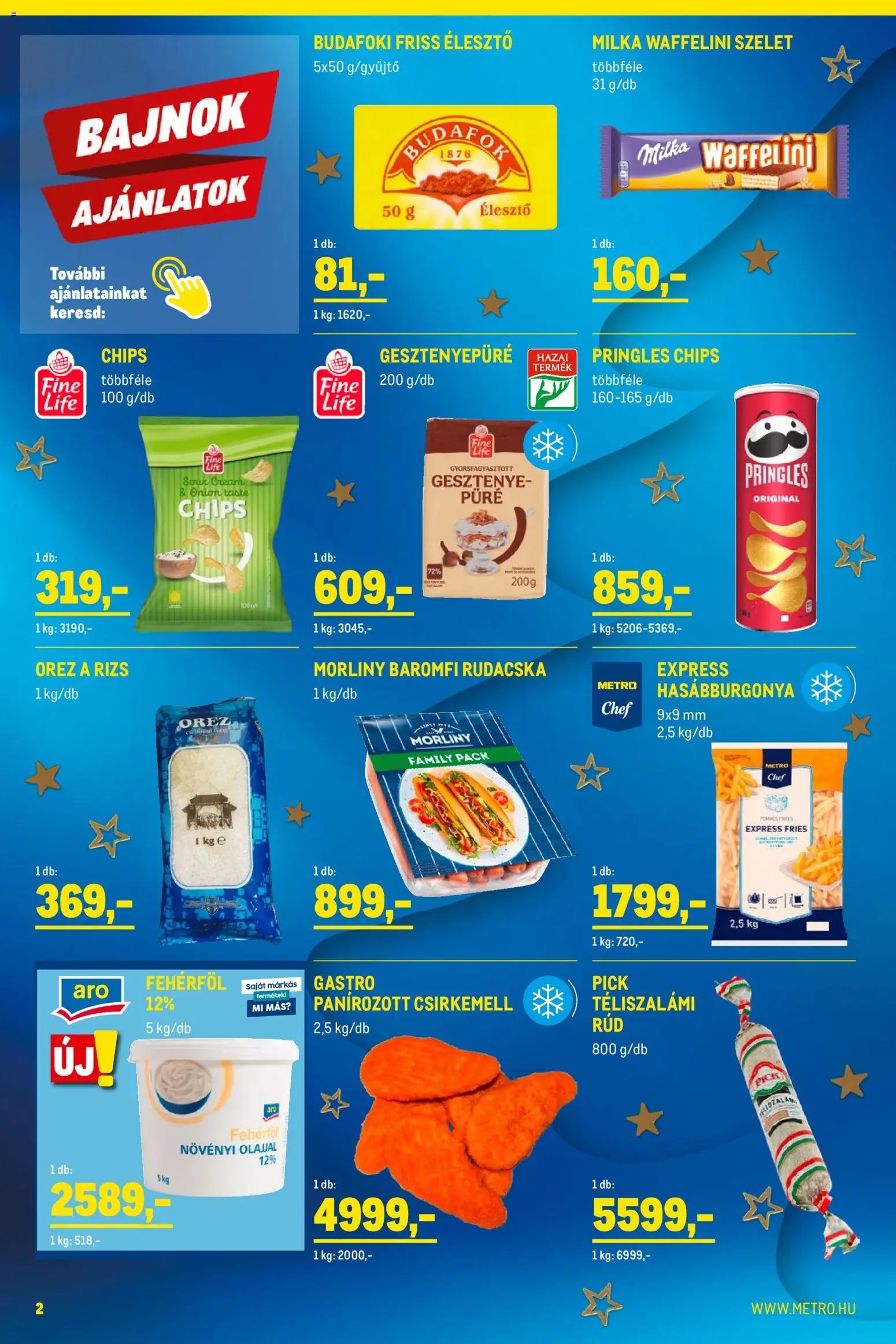 Metro újság 2025.12.01. Élelmiszer és Szezonális katalógus 2025/12 (2025-12-01 - 2025-12-31)