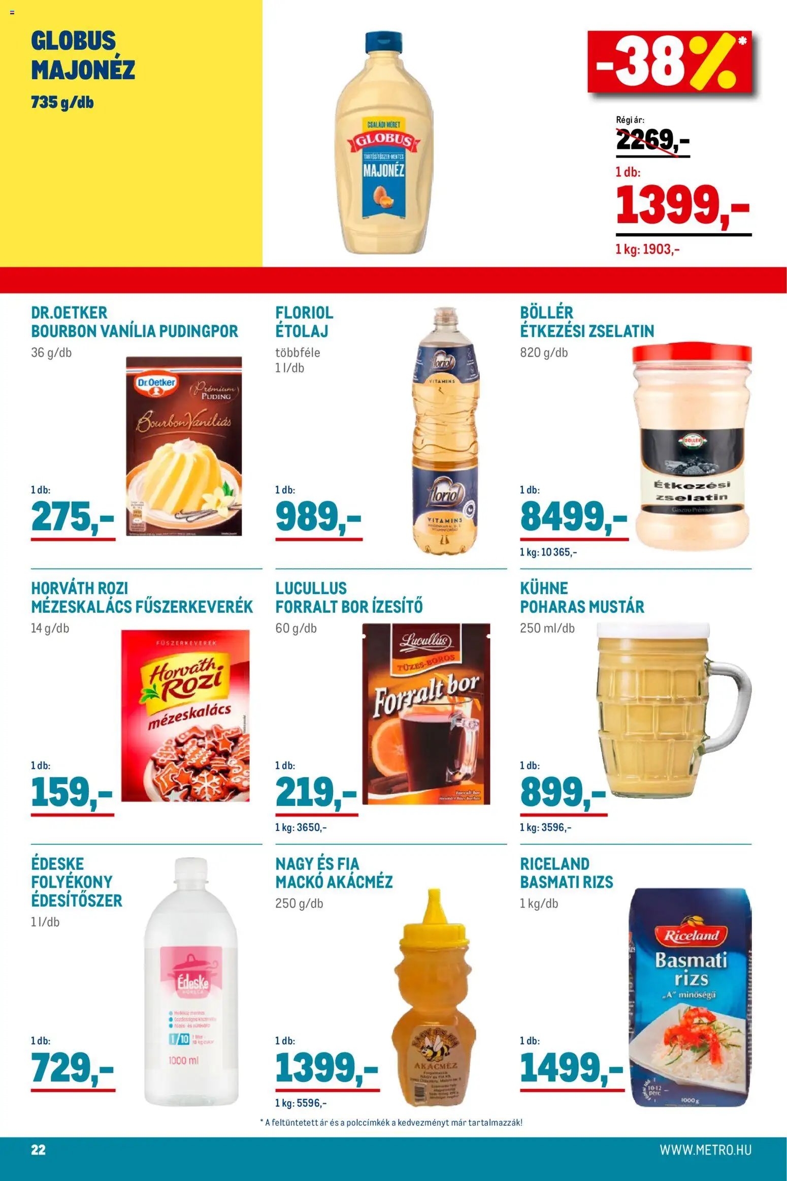 Metro újság 2025.12.01. Élelmiszer és Szezonális katalógus 2025/12 (2025-12-01 - 2025-12-31)