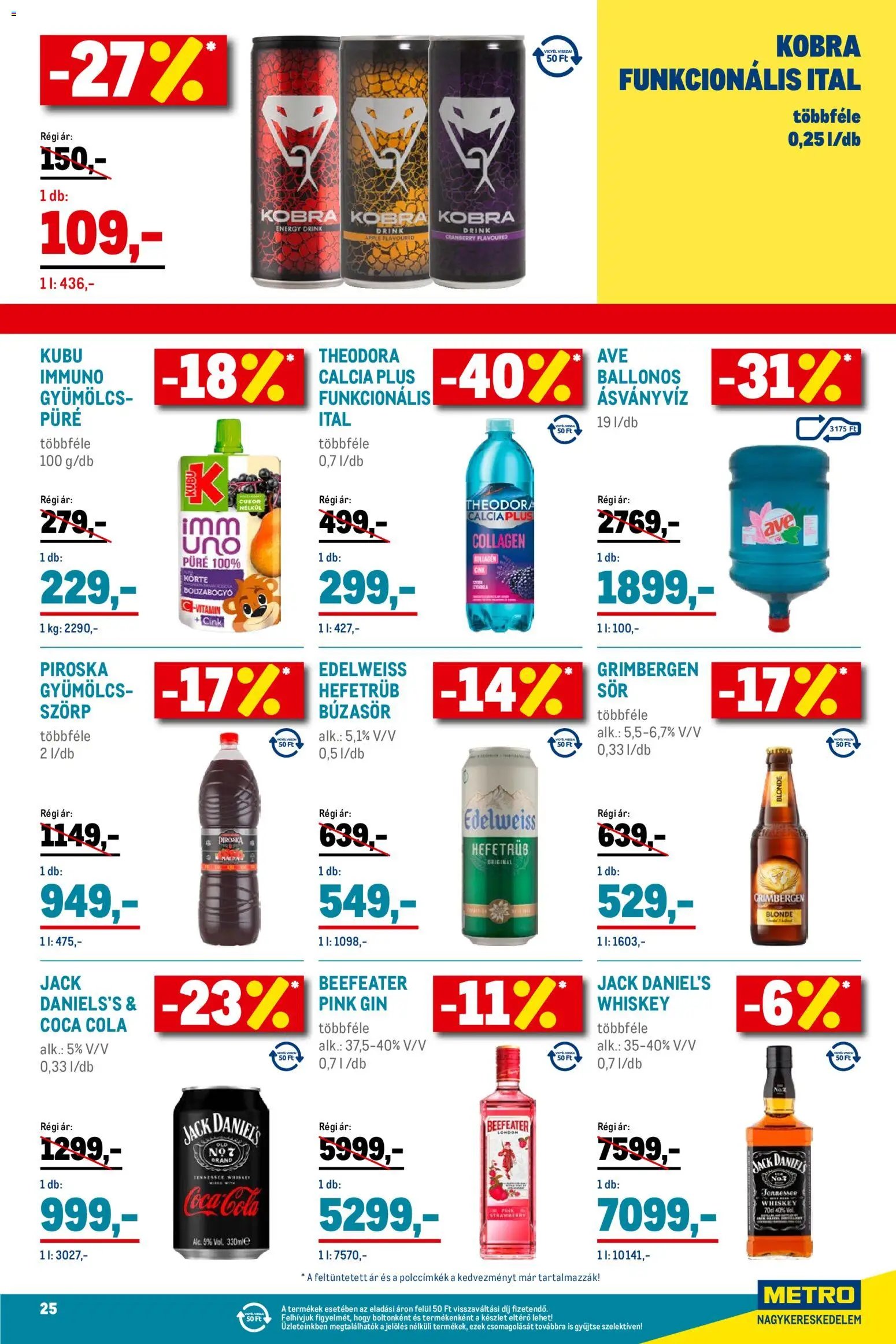 Metro újság 2025.12.01. Élelmiszer és Szezonális katalógus 2025/12 (2025-12-01 - 2025-12-31)