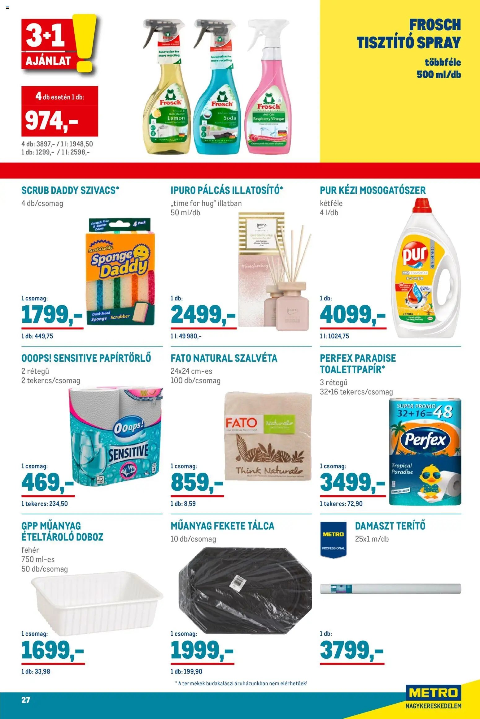 Metro újság 2025.12.01. Élelmiszer és Szezonális katalógus 2025/12 (2025-12-01 - 2025-12-31)