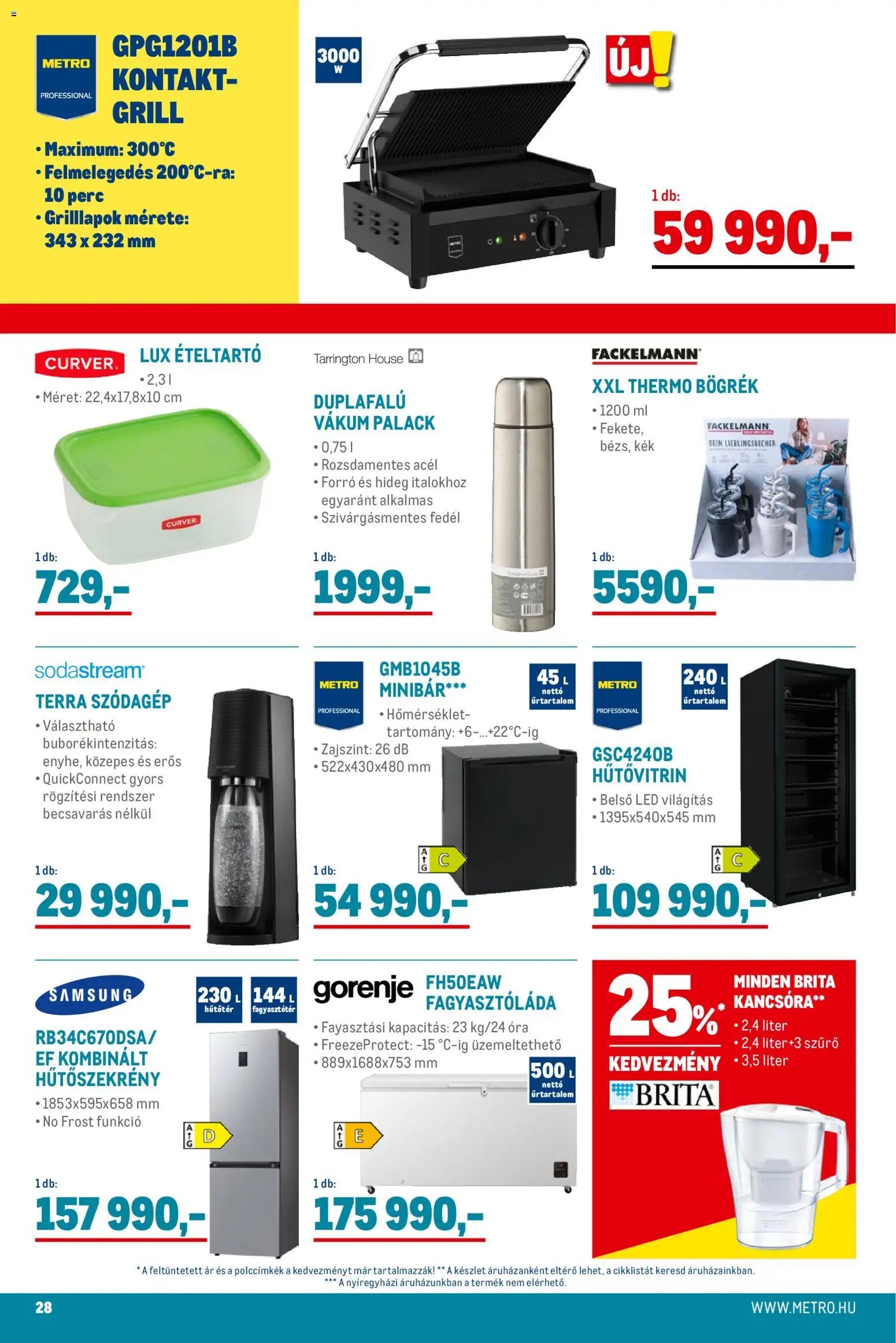 Metro újság 2025.12.01. Élelmiszer és Szezonális katalógus 2025/12 (2025-12-01 - 2025-12-31)