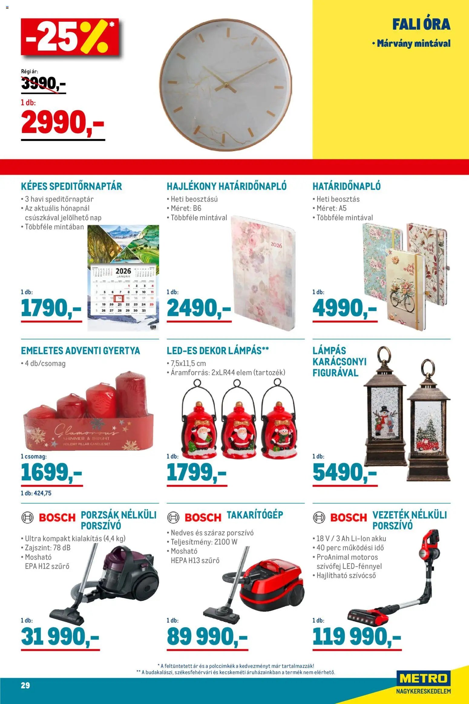 Metro újság 2025.12.01. Élelmiszer és Szezonális katalógus 2025/12 (2025-12-01 - 2025-12-31)