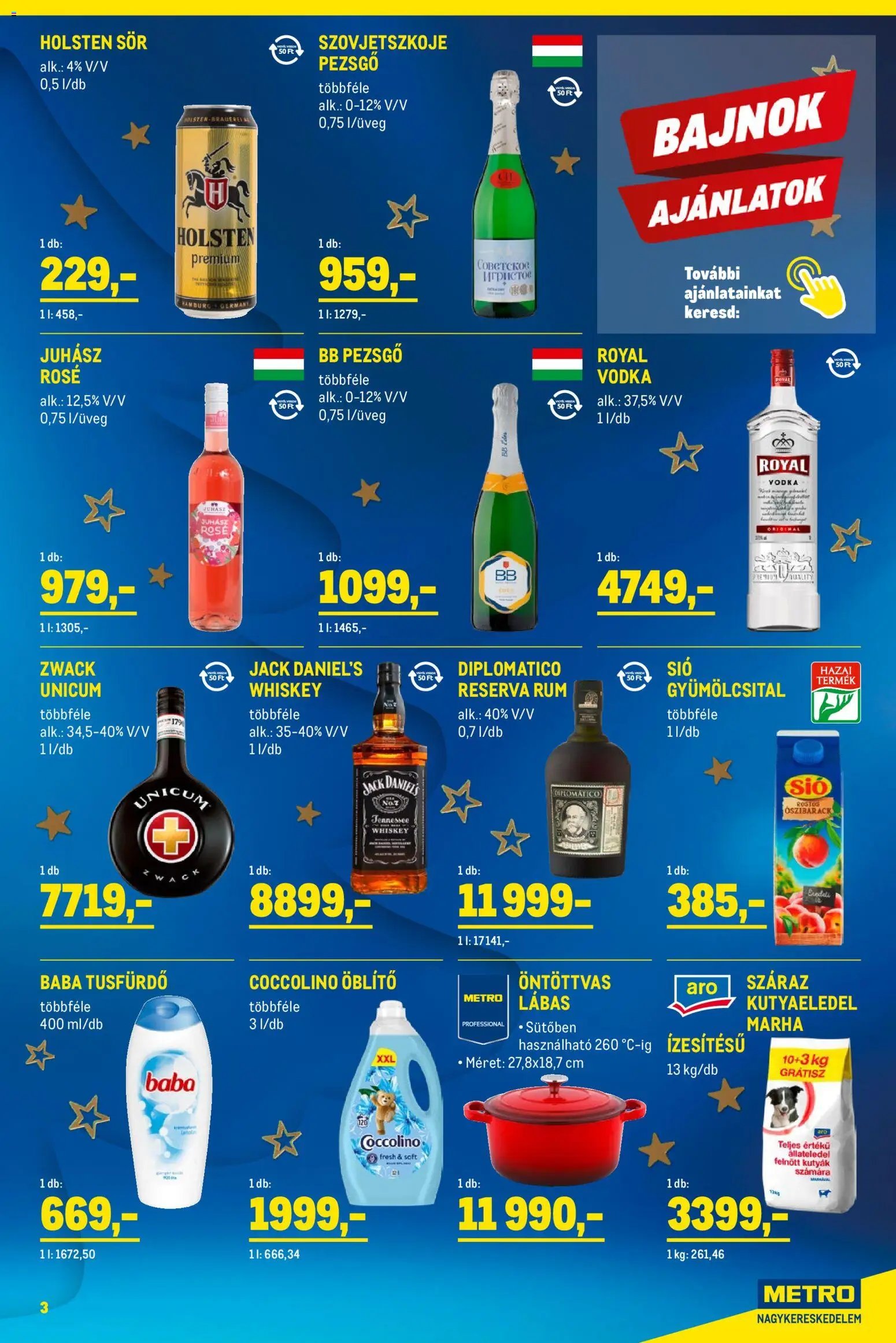 Metro újság 2025.12.01. Élelmiszer és Szezonális katalógus 2025/12 (2025-12-01 - 2025-12-31)
