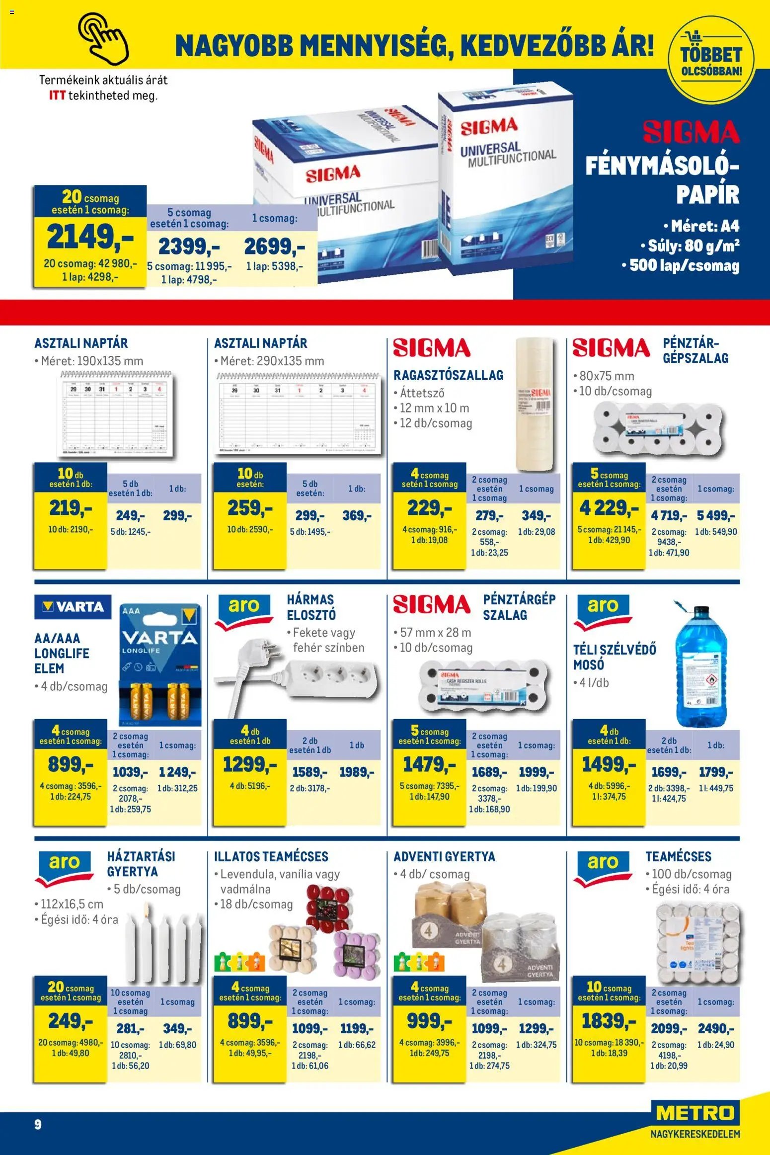 Metro újság 2025.12.01. Élelmiszer és Szezonális katalógus 2025/12 (2025-12-01 - 2025-12-31)