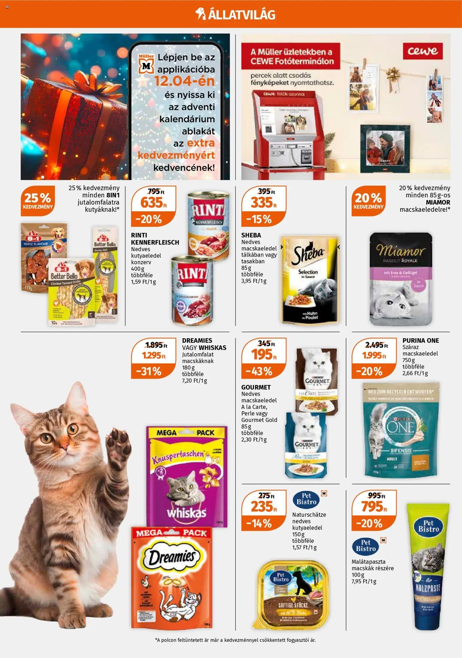 Müller újság 2025.12.01. Akciós újság Müller (2025-12-01 - 2025-12-07)