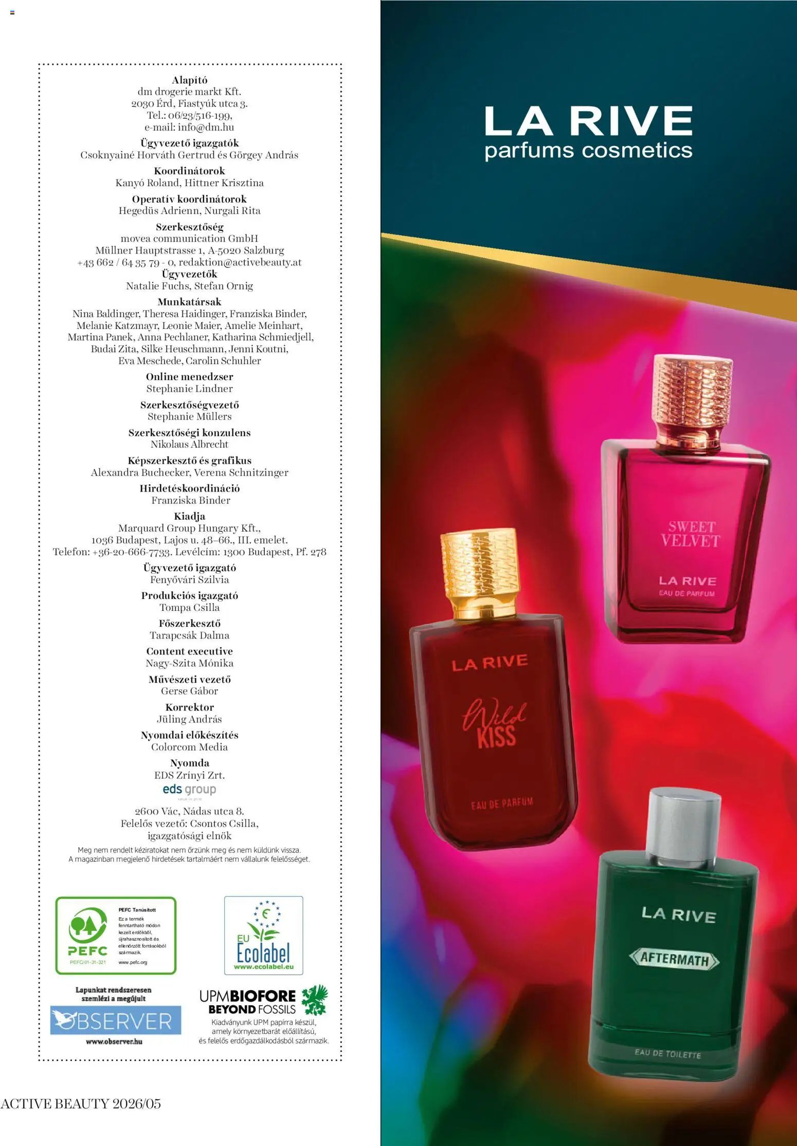 DM Drogerie Markt újság 2026.05.21. DM Drogerie Markt Active Beauty 2026/05 (2026-05-21)