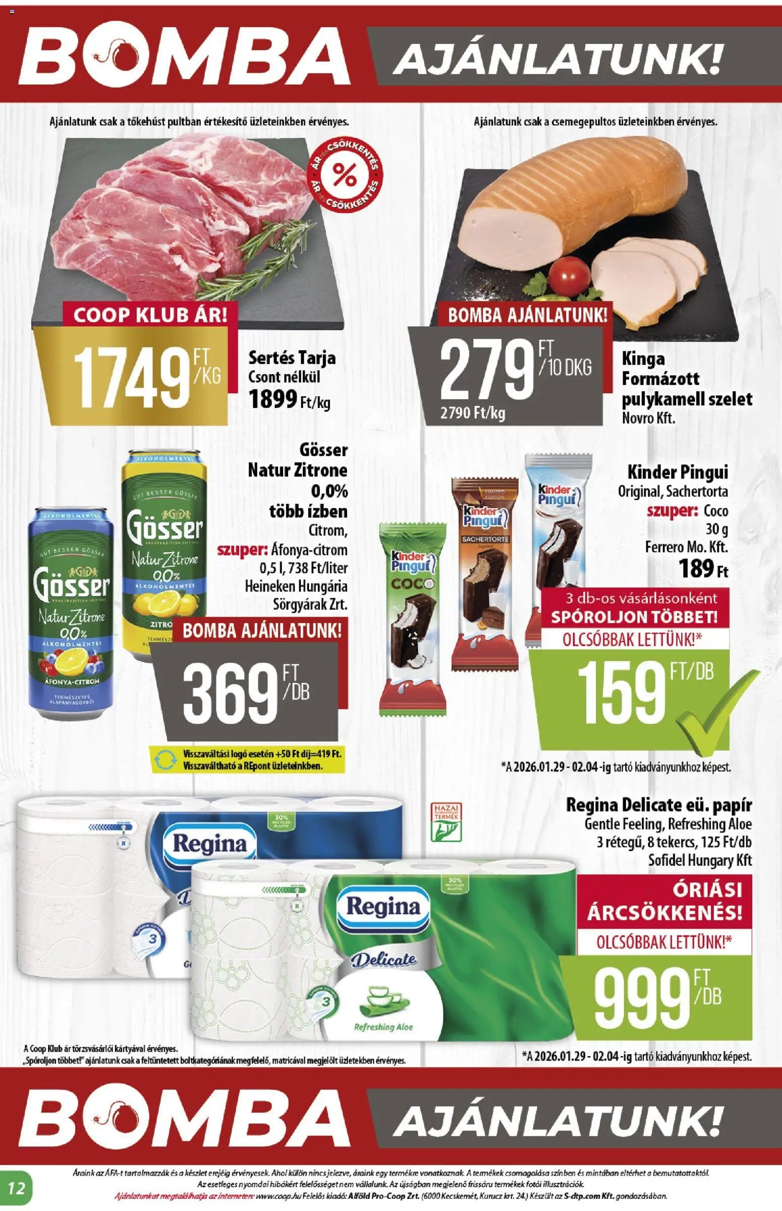 COOP újság 2026.04.23. COOP - Abc & szuper / Alföld Pro-Coop Zrt. (2026-04-23 - 2026-04-29)