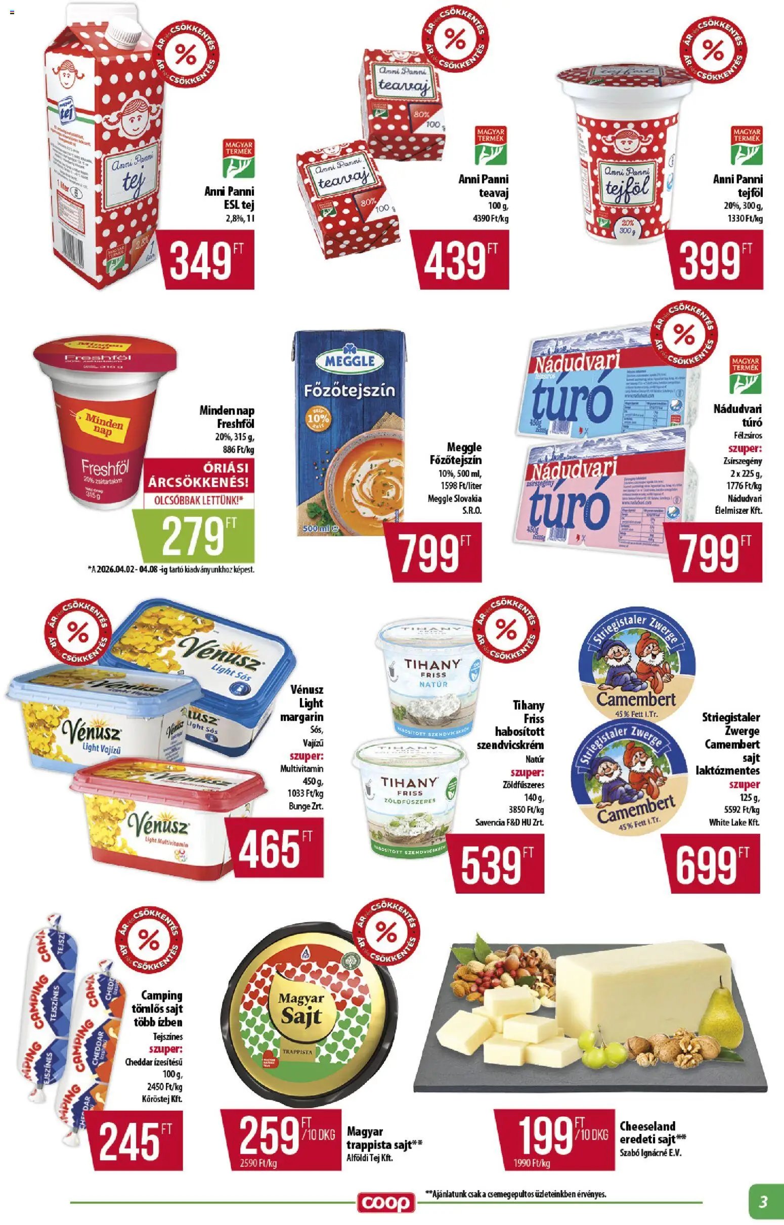 COOP újság 2026.04.23. COOP - Abc & szuper / Alföld Pro-Coop Zrt. (2026-04-23 - 2026-04-29)