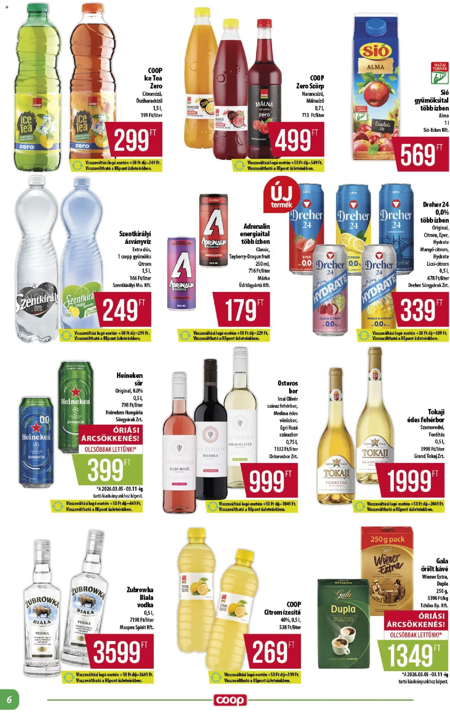 COOP újság 2026.04.23. COOP - Abc & szuper / Alföld Pro-Coop Zrt. (2026-04-23 - 2026-04-29)