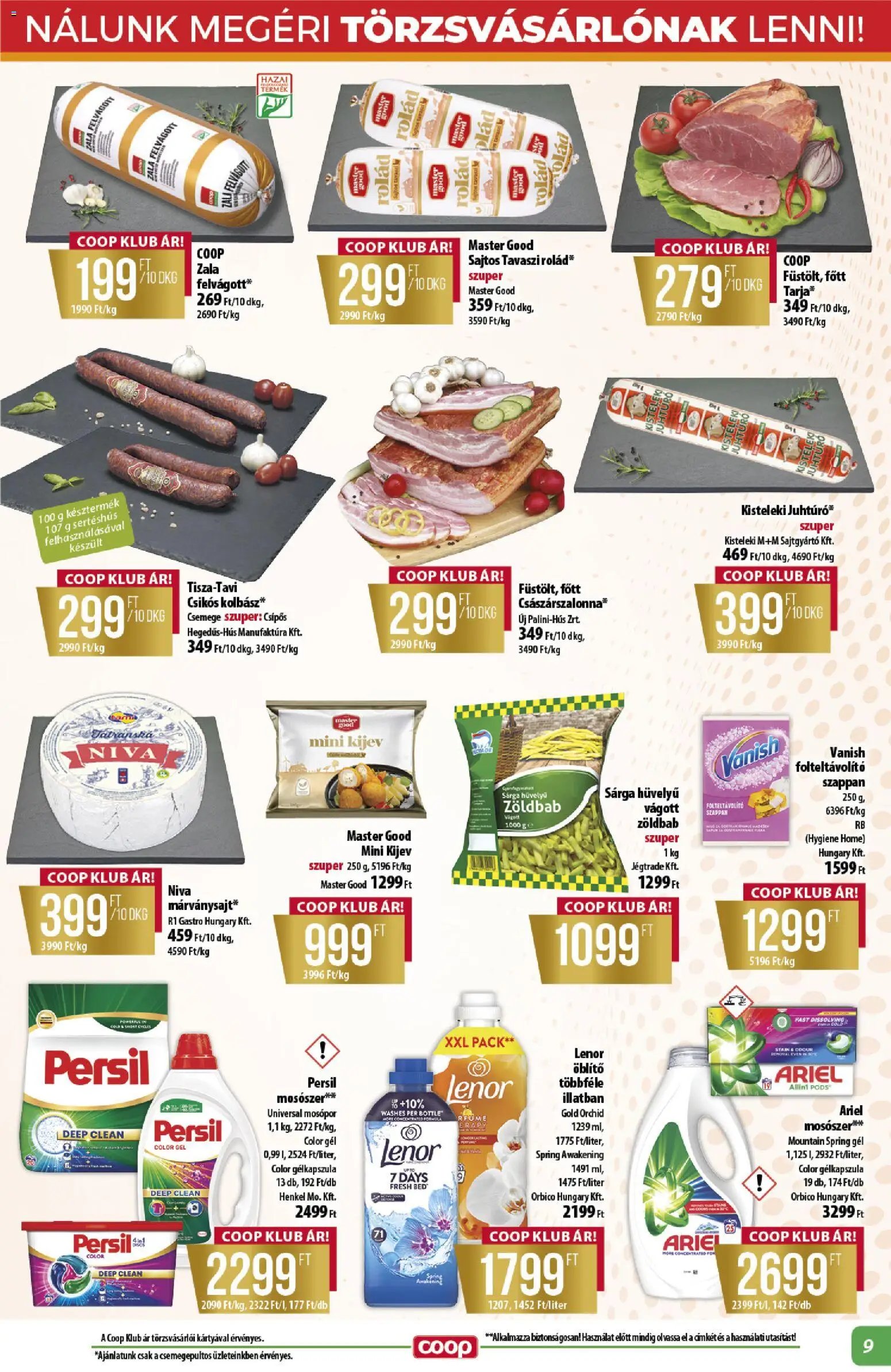 COOP újság 2026.04.23. COOP - Abc & szuper / Alföld Pro-Coop Zrt. (2026-04-23 - 2026-04-29)