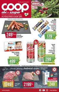 COOP újság 2026.04.23. COOP - Abc & szuper / Alföld Pro-Coop Zrt. (2026-04-23 - 2026-04-29)