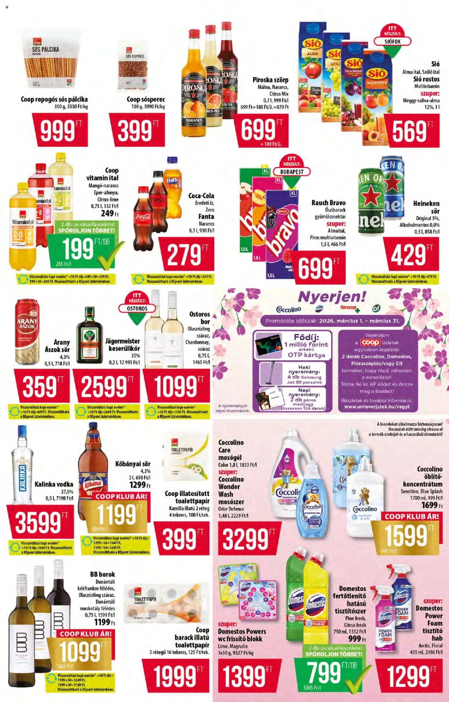 COOP újság 2026.03.05. Észak Kelet Pro-Coop Zrt (2026-03-05 - 2026-03-11)