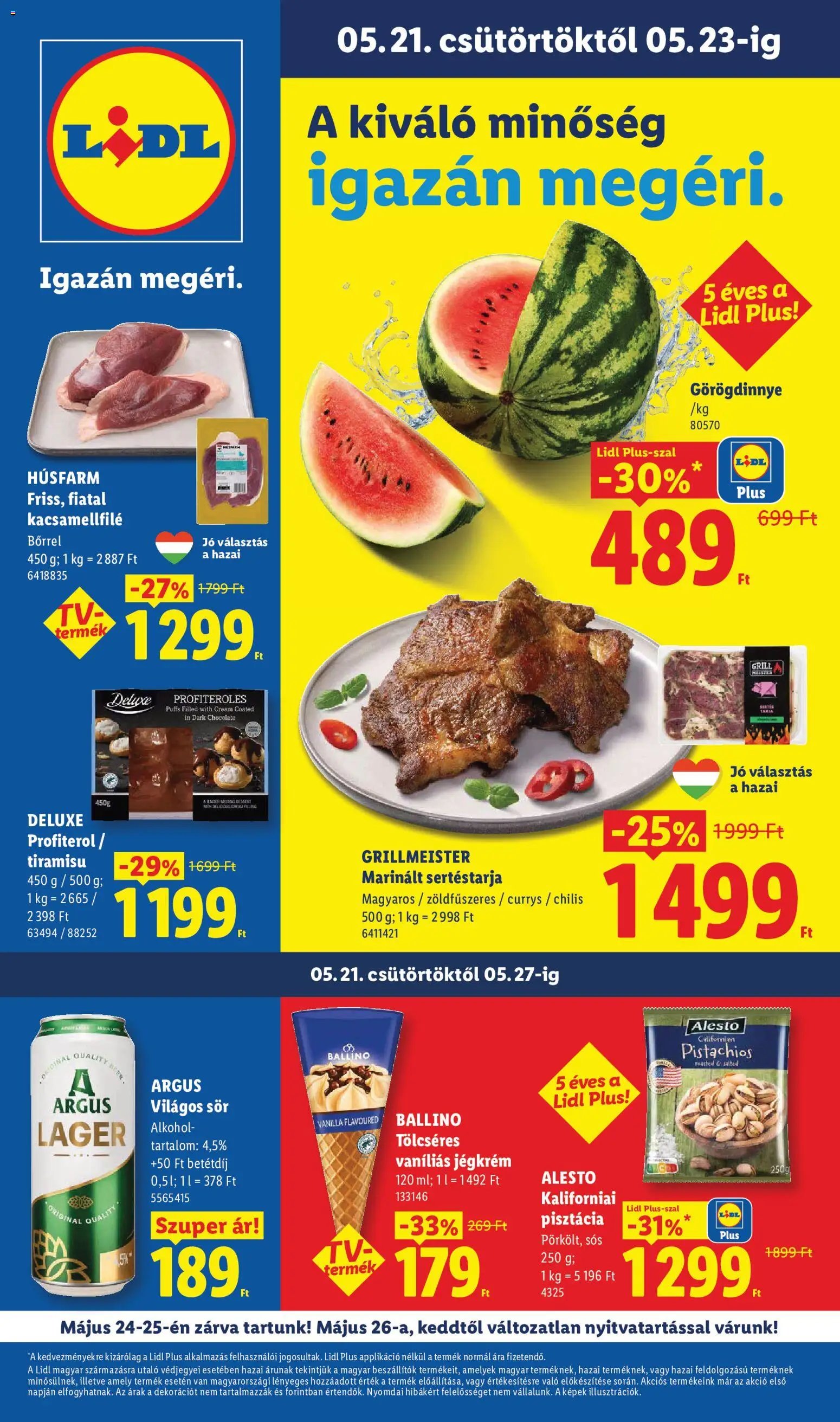 Lidl újság 2026.05.21. Lidl akciós újság (2026-05-21 - 2026-05-27)