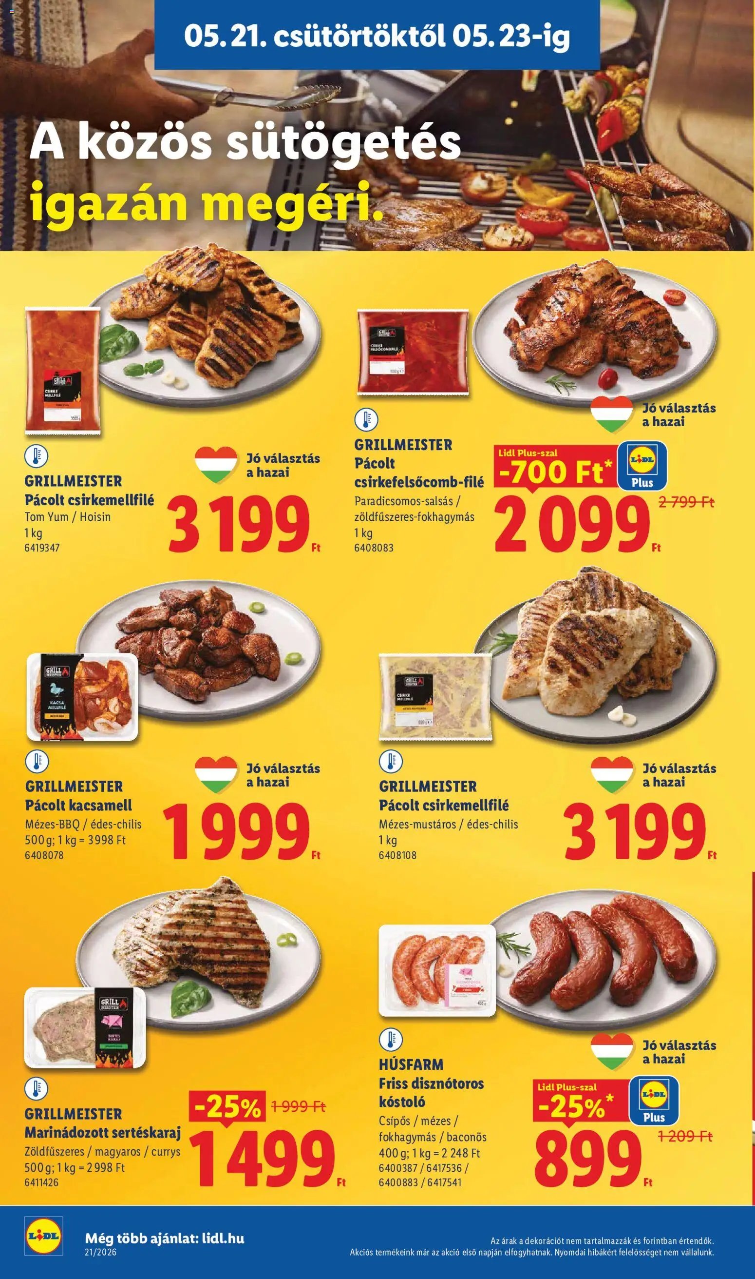 Lidl újság 2026.05.21. Lidl akciós újság (2026-05-21 - 2026-05-27)