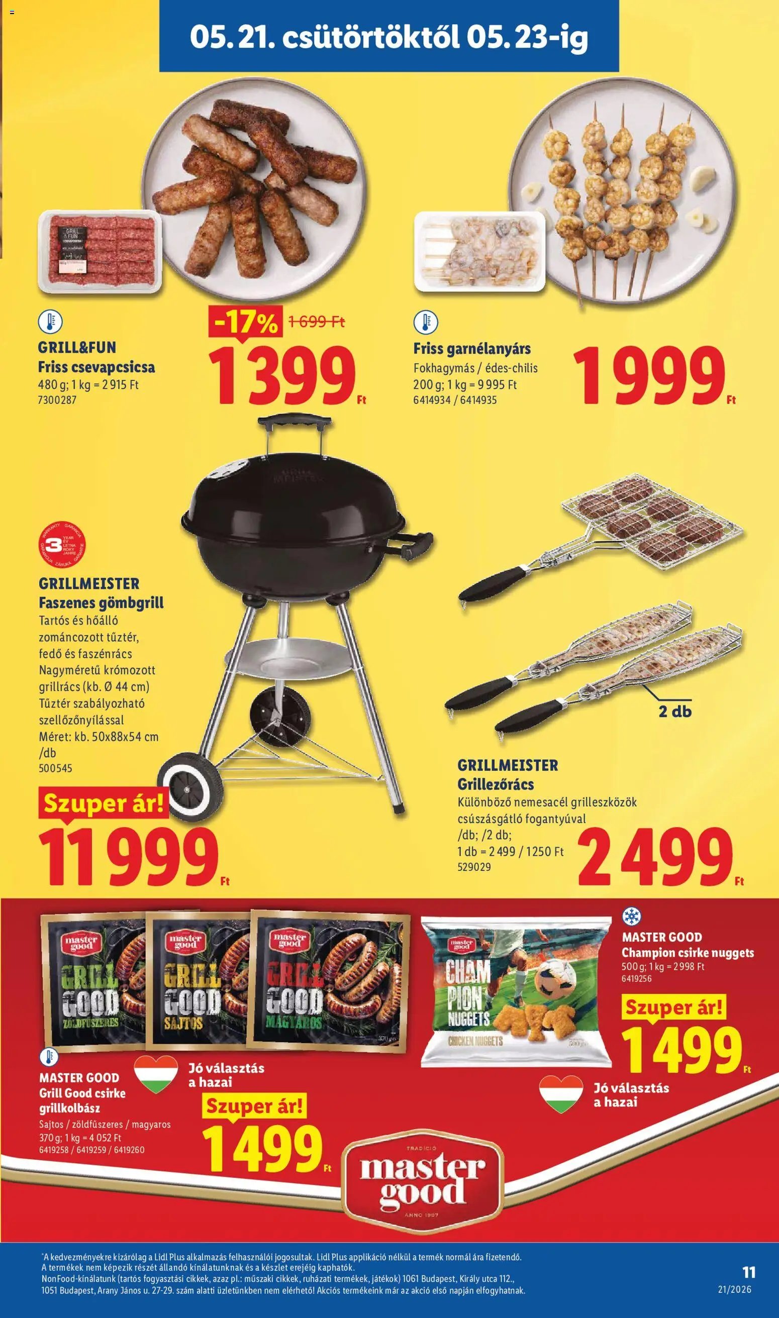 Lidl újság 2026.05.21. Lidl akciós újság (2026-05-21 - 2026-05-27)