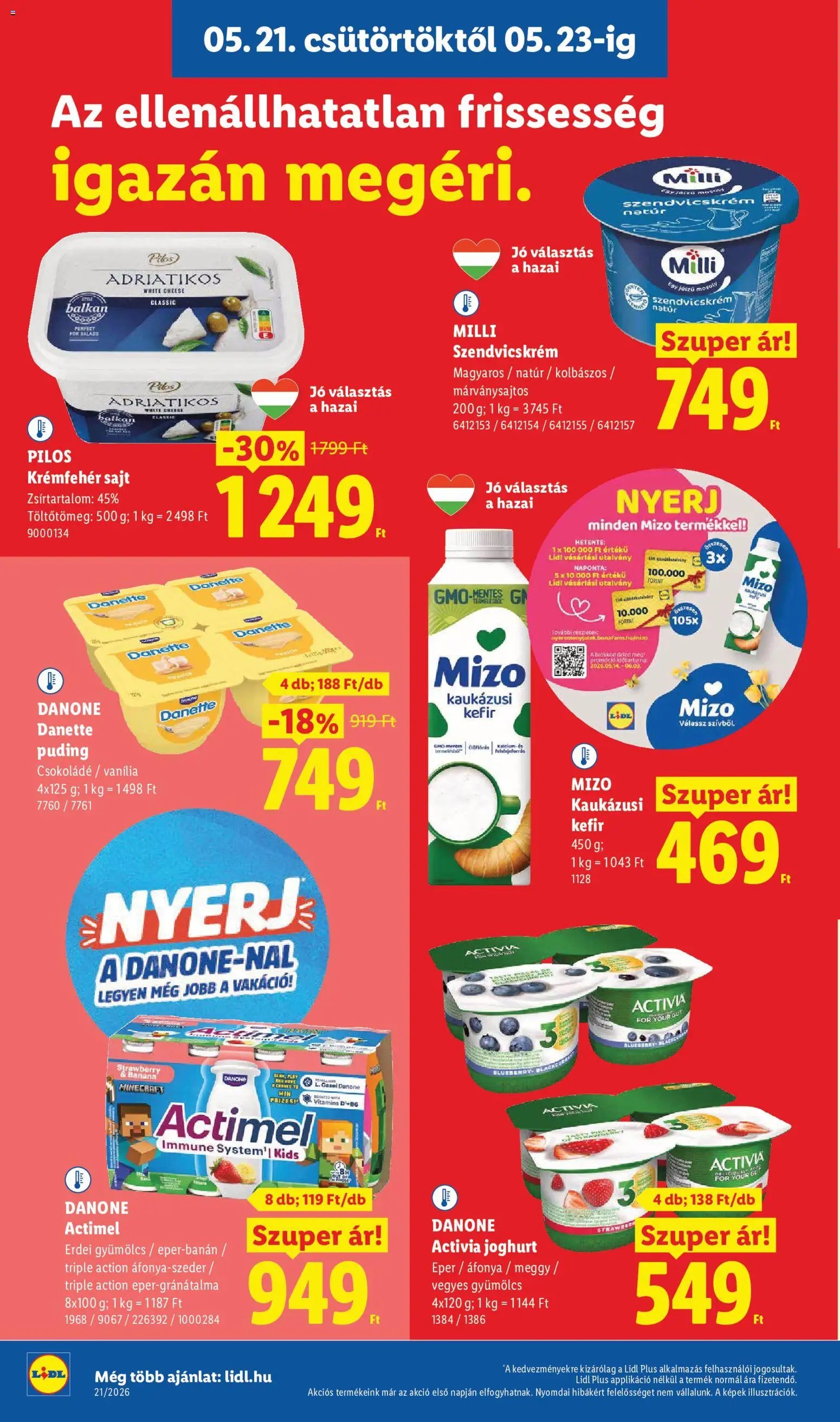 Lidl újság 2026.05.21. Lidl akciós újság (2026-05-21 - 2026-05-27)