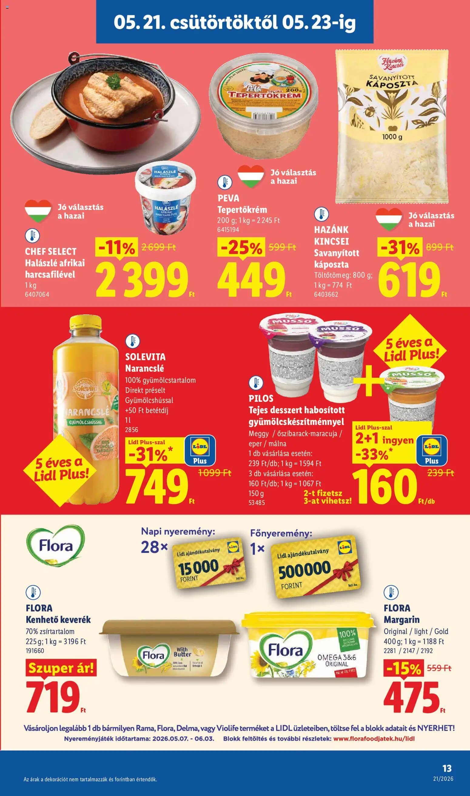 Lidl újság 2026.05.21. Lidl akciós újság (2026-05-21 - 2026-05-27)