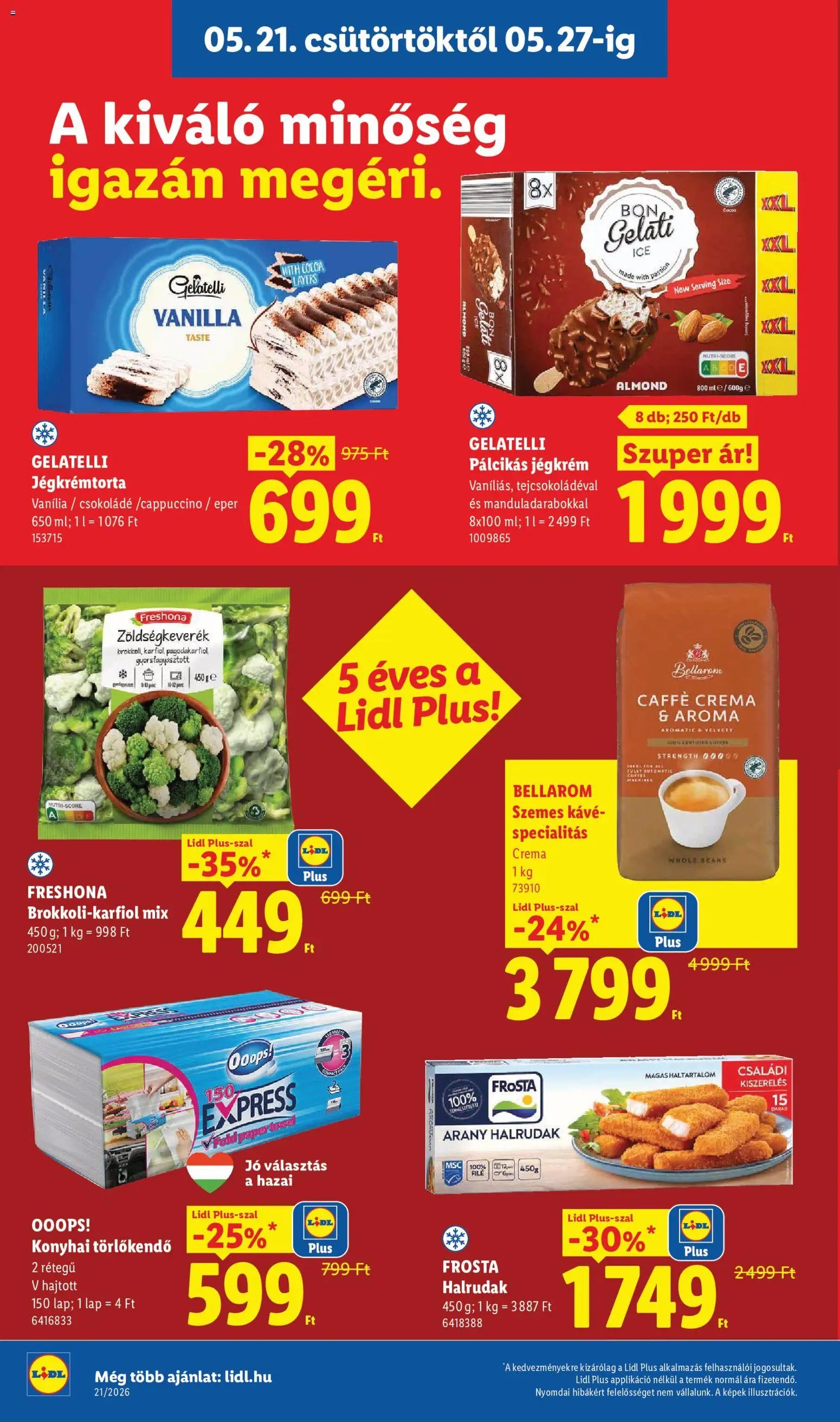 Lidl újság 2026.05.21. Lidl akciós újság (2026-05-21 - 2026-05-27)