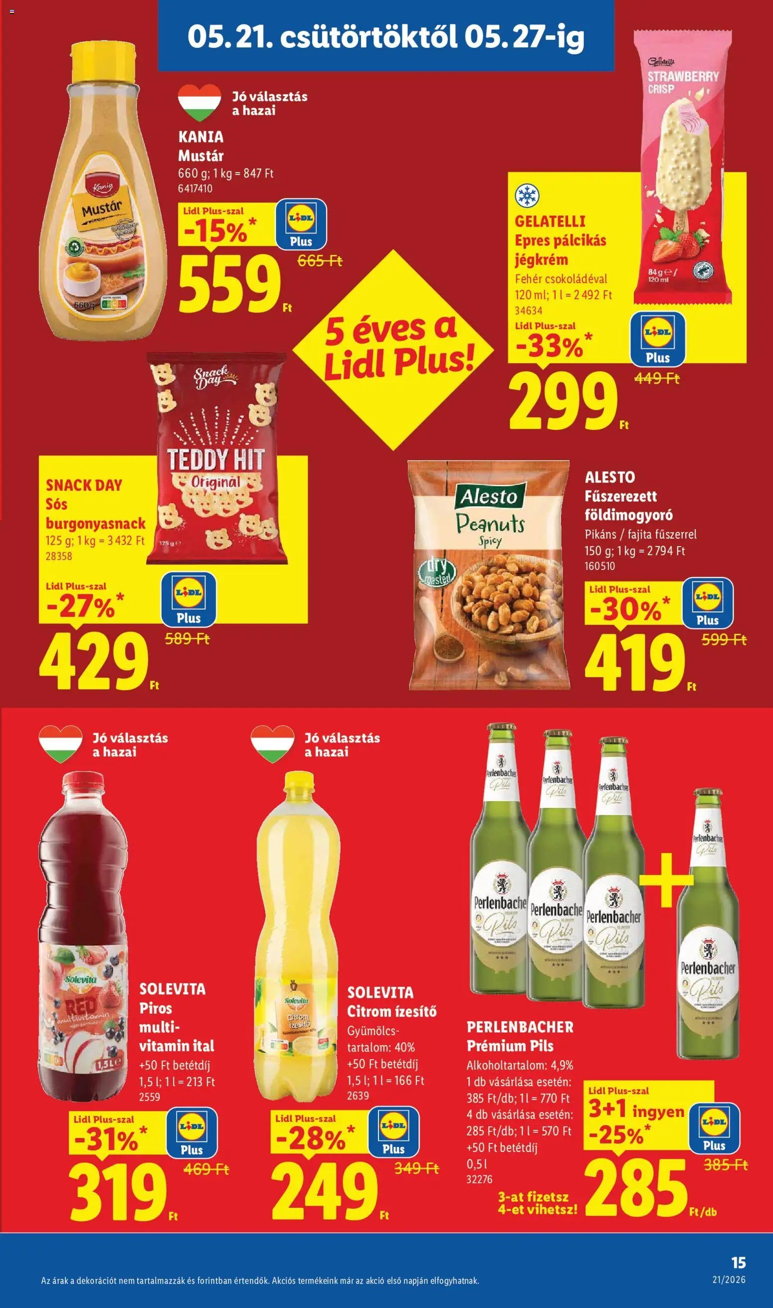 Lidl újság 2026.05.21. Lidl akciós újság (2026-05-21 - 2026-05-27)