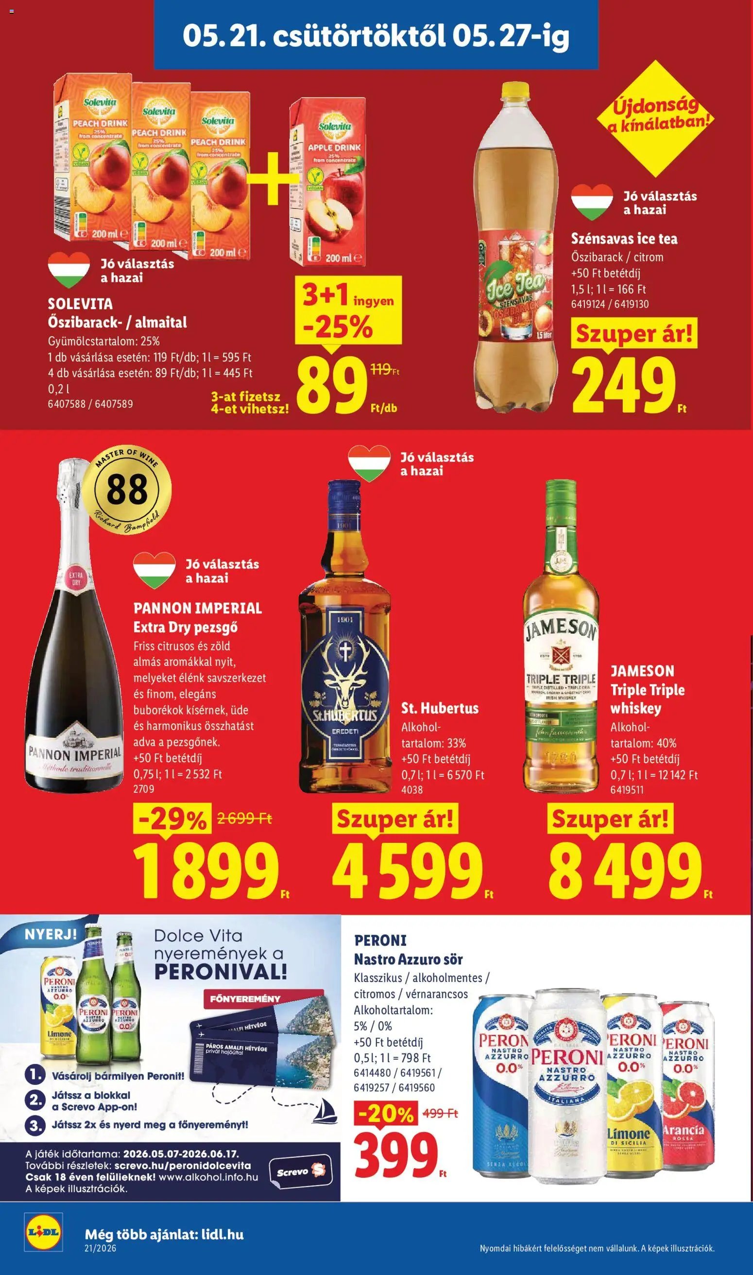 Lidl újság 2026.05.21. Lidl akciós újság (2026-05-21 - 2026-05-27)