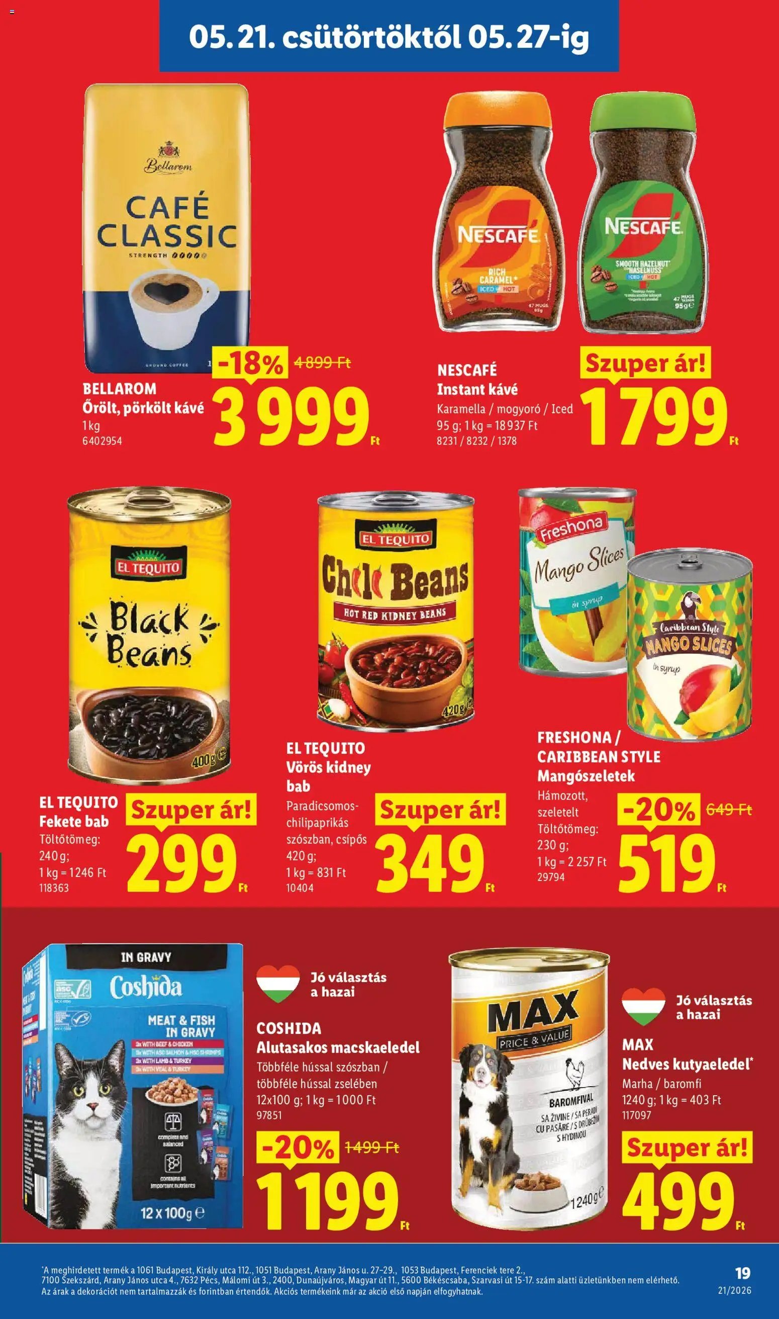 Lidl újság 2026.05.21. Lidl akciós újság (2026-05-21 - 2026-05-27)