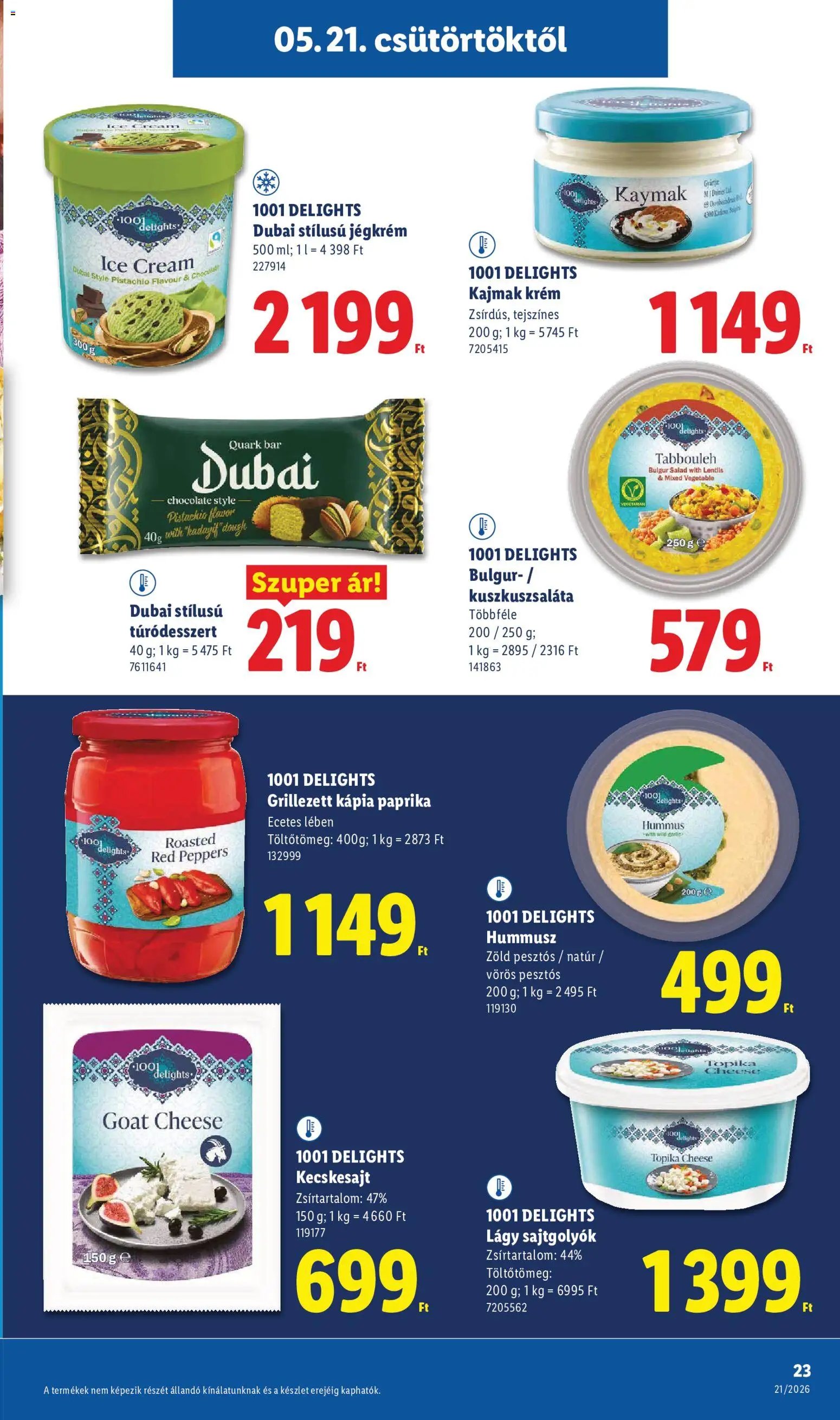 Lidl újság 2026.05.21. Lidl akciós újság (2026-05-21 - 2026-05-27)