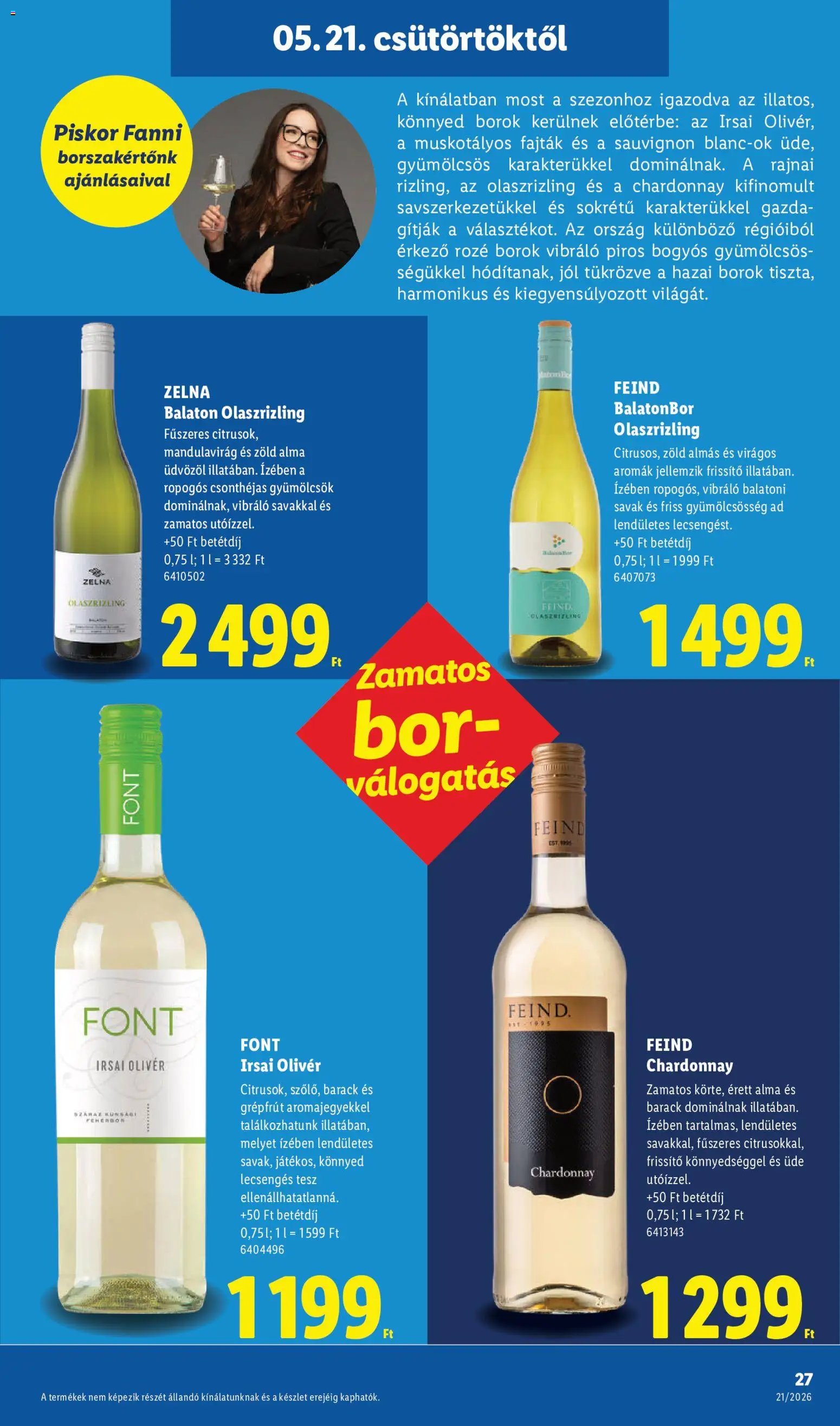 Lidl újság 2026.05.21. Lidl akciós újság (2026-05-21 - 2026-05-27)