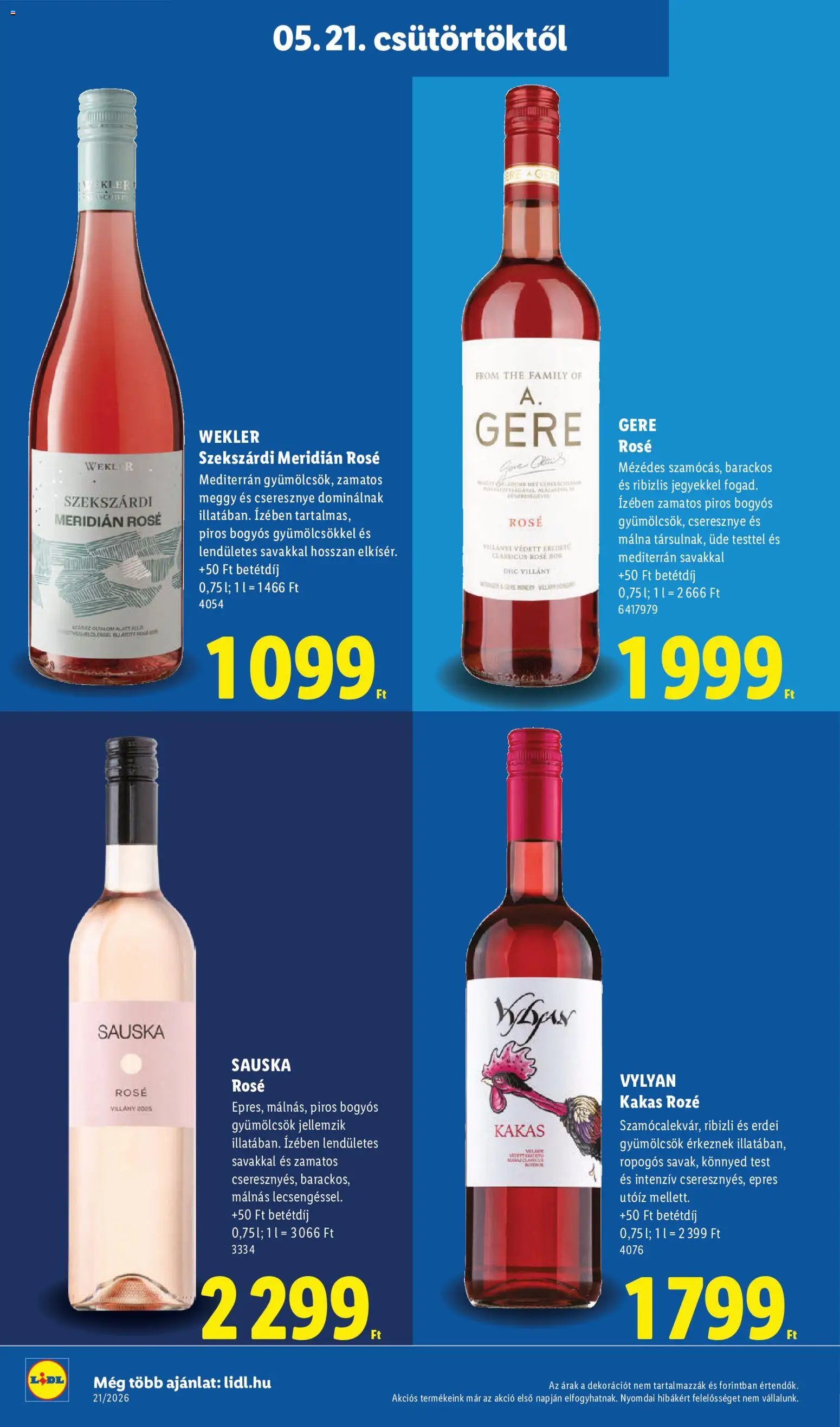 Lidl újság 2026.05.21. Lidl akciós újság (2026-05-21 - 2026-05-27)