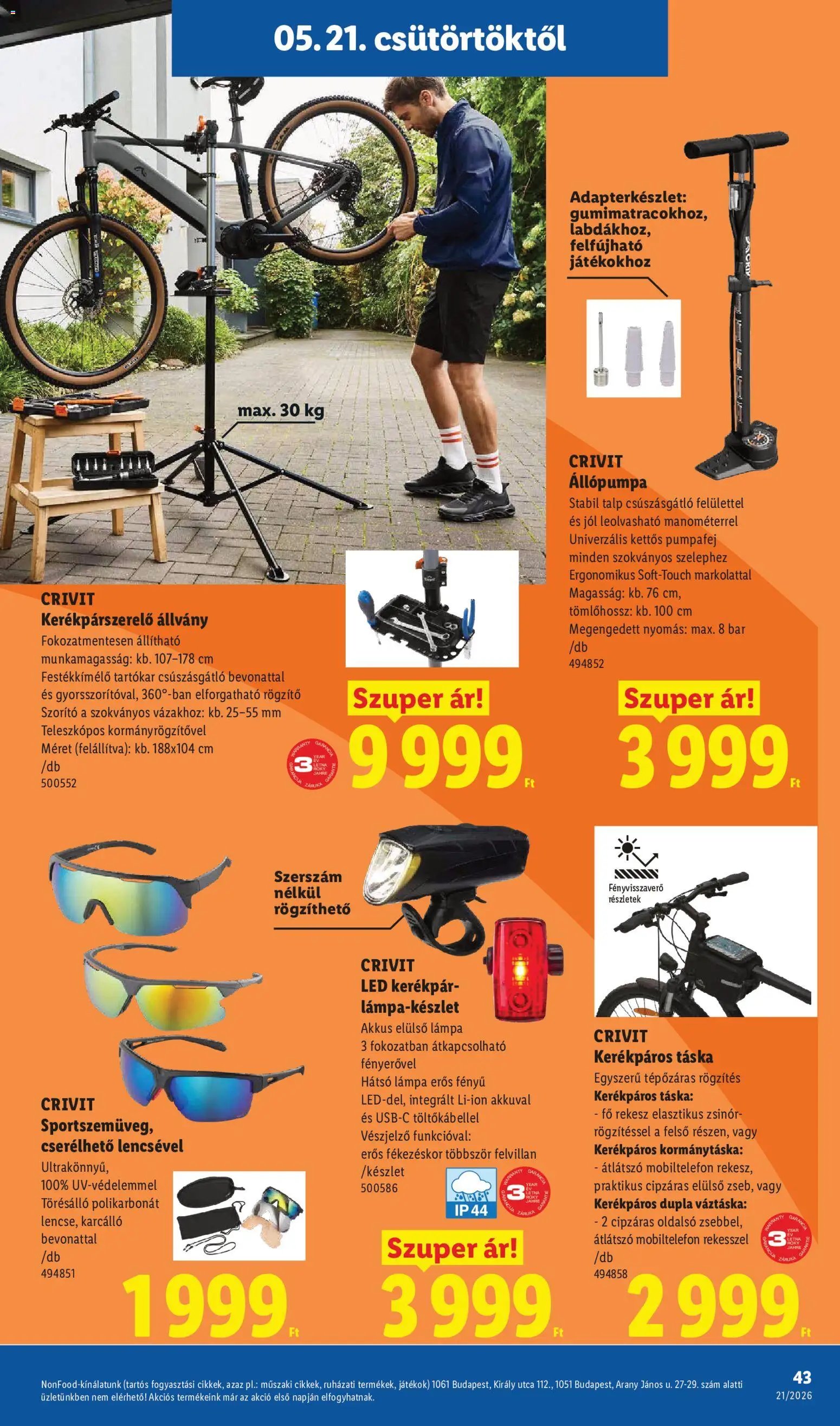 Lidl újság 2026.05.21. Lidl akciós újság (2026-05-21 - 2026-05-27)