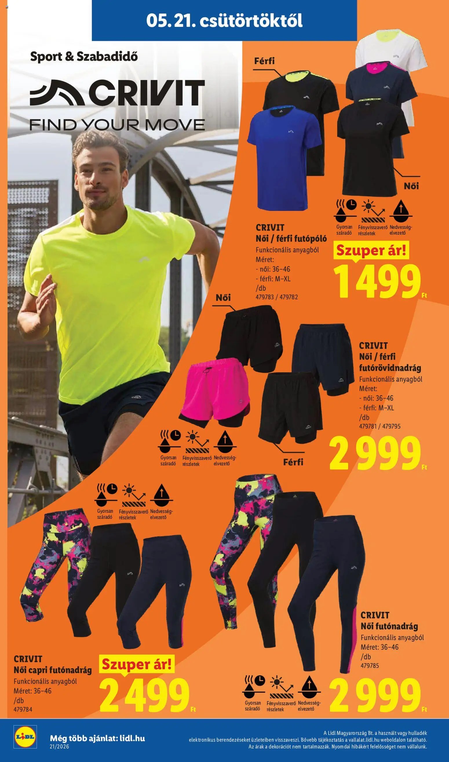 Lidl újság 2026.05.21. Lidl akciós újság (2026-05-21 - 2026-05-27)