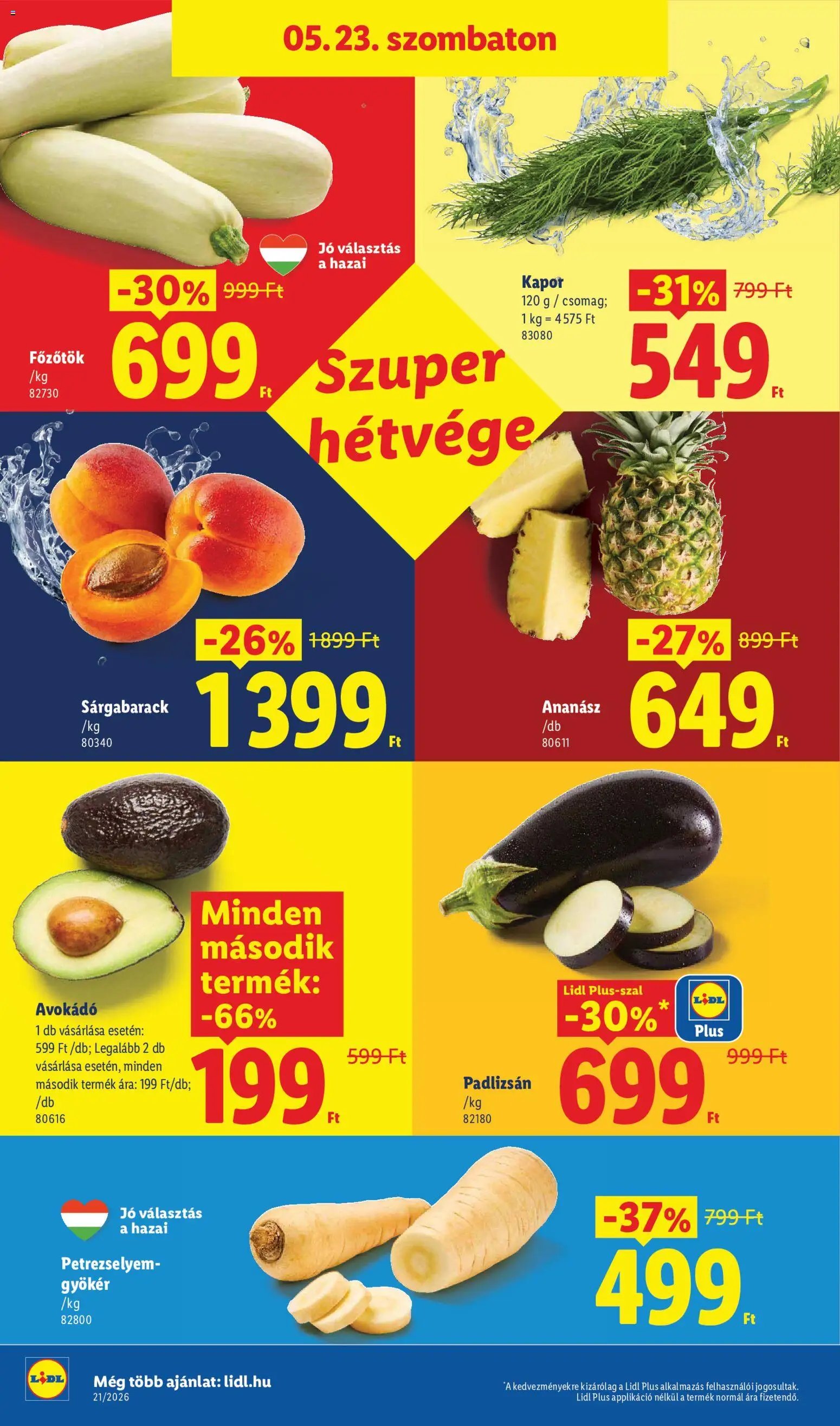Lidl újság 2026.05.21. Lidl akciós újság (2026-05-21 - 2026-05-27)