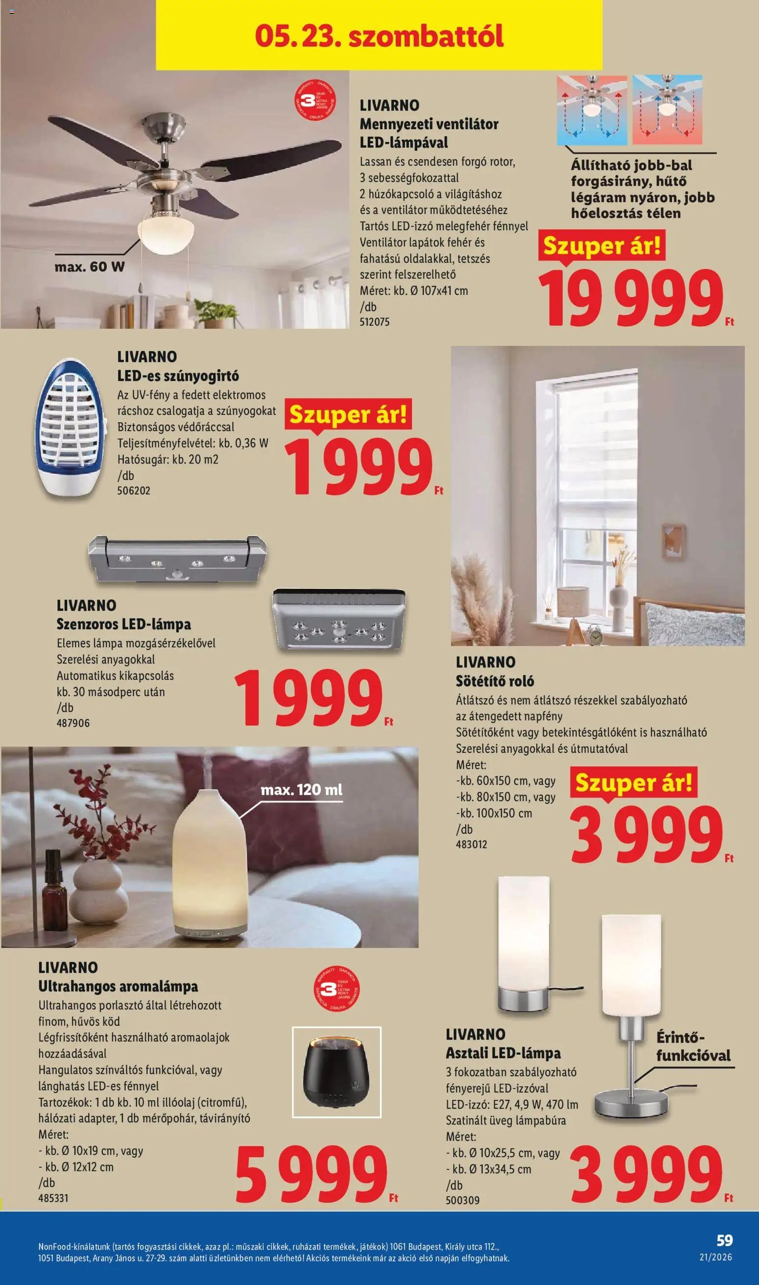 Lidl újság 2026.05.21. Lidl akciós újság (2026-05-21 - 2026-05-27)