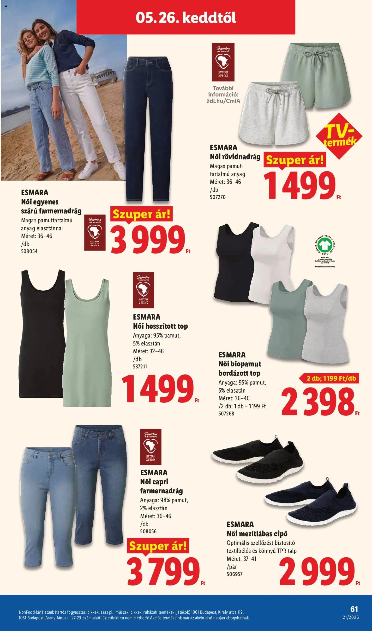 Lidl újság 2026.05.21. Lidl akciós újság (2026-05-21 - 2026-05-27)