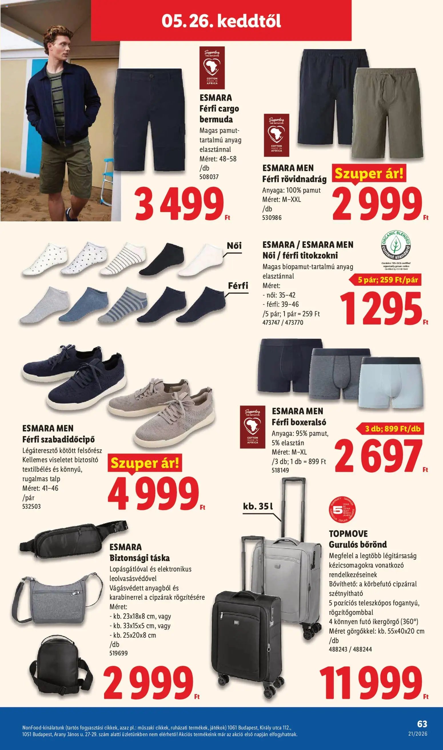 Lidl újság 2026.05.21. Lidl akciós újság (2026-05-21 - 2026-05-27)