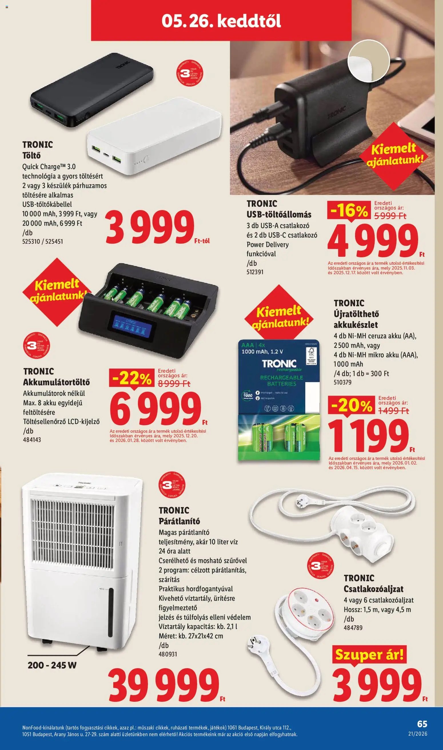 Lidl újság 2026.05.21. Lidl akciós újság (2026-05-21 - 2026-05-27)