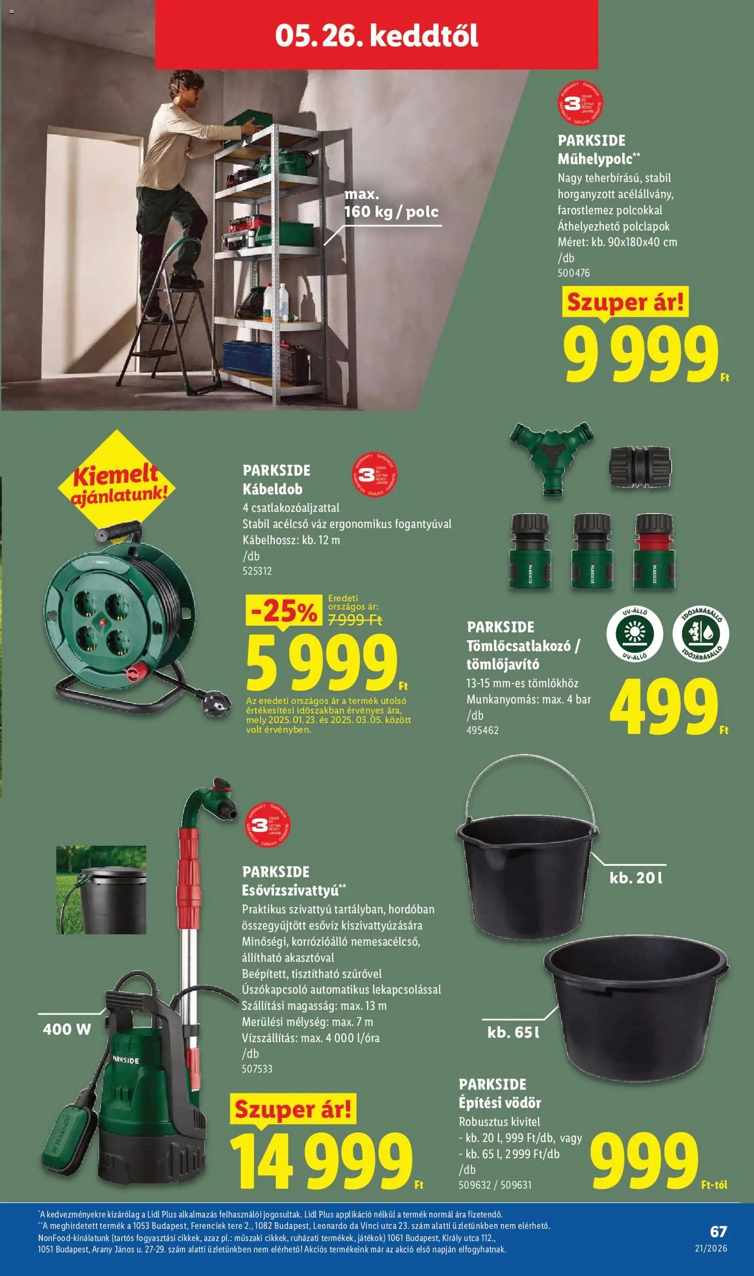 Lidl újság 2026.05.21. Lidl akciós újság (2026-05-21 - 2026-05-27)