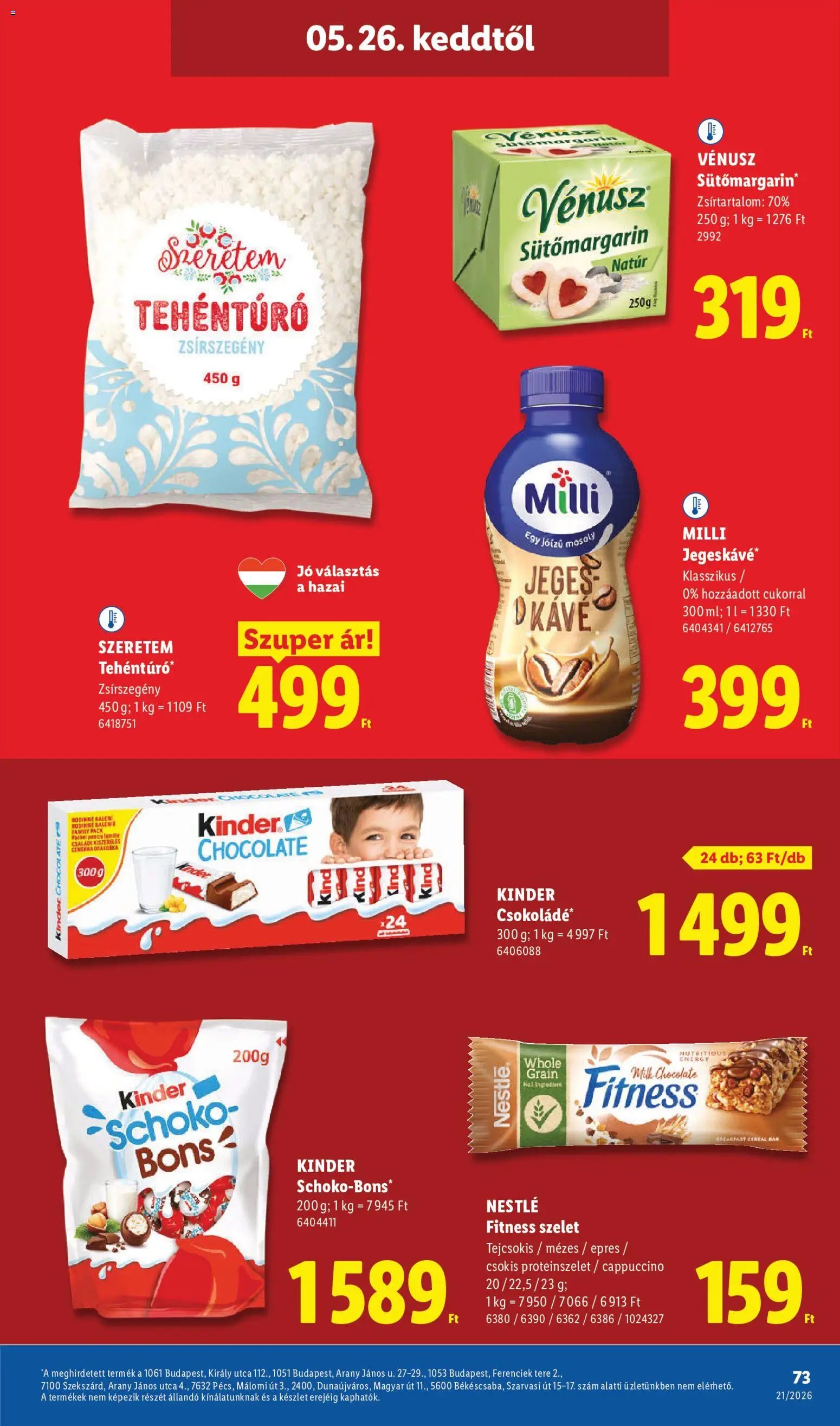 Lidl újság 2026.05.21. Lidl akciós újság (2026-05-21 - 2026-05-27)