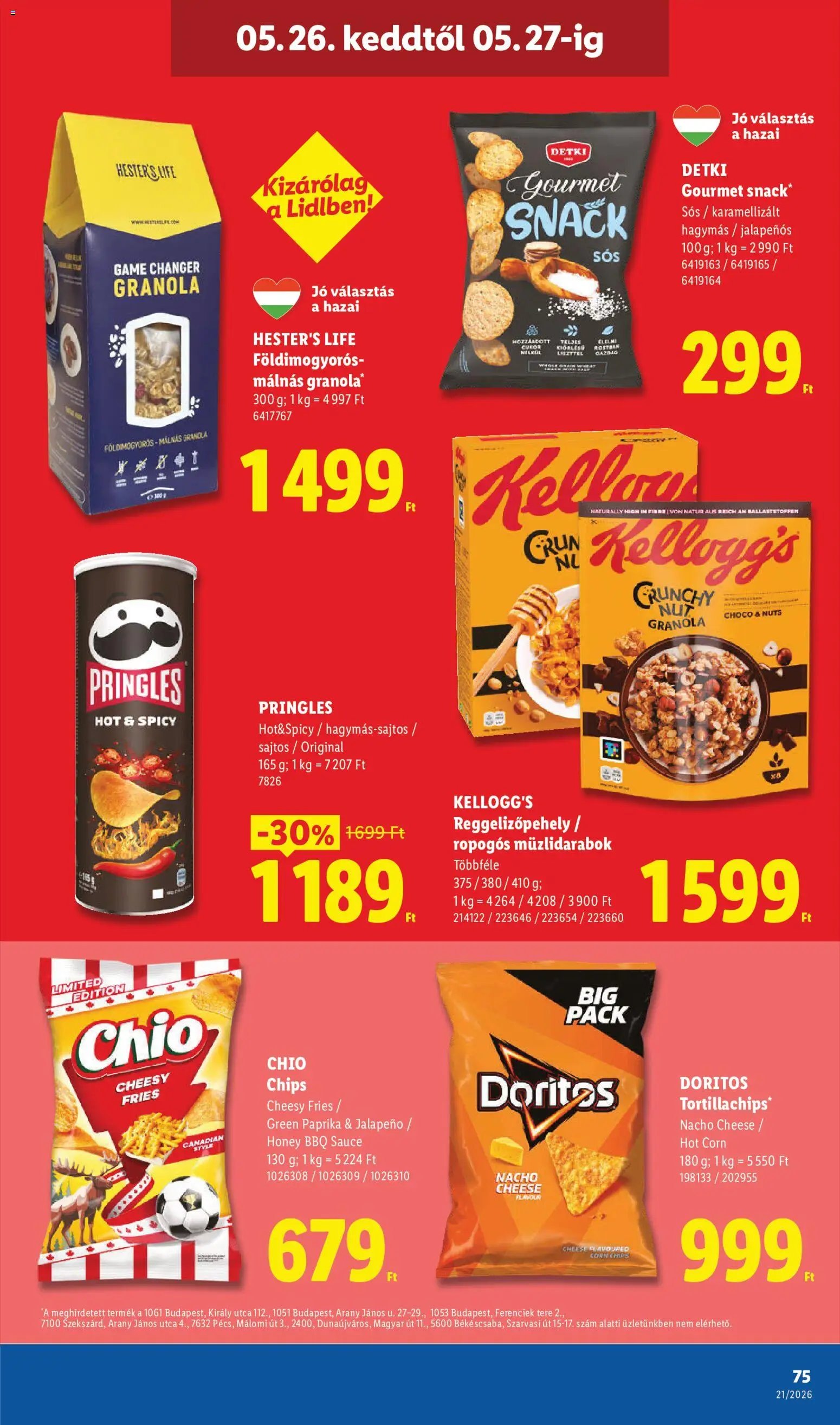 Lidl újság 2026.05.21. Lidl akciós újság (2026-05-21 - 2026-05-27)