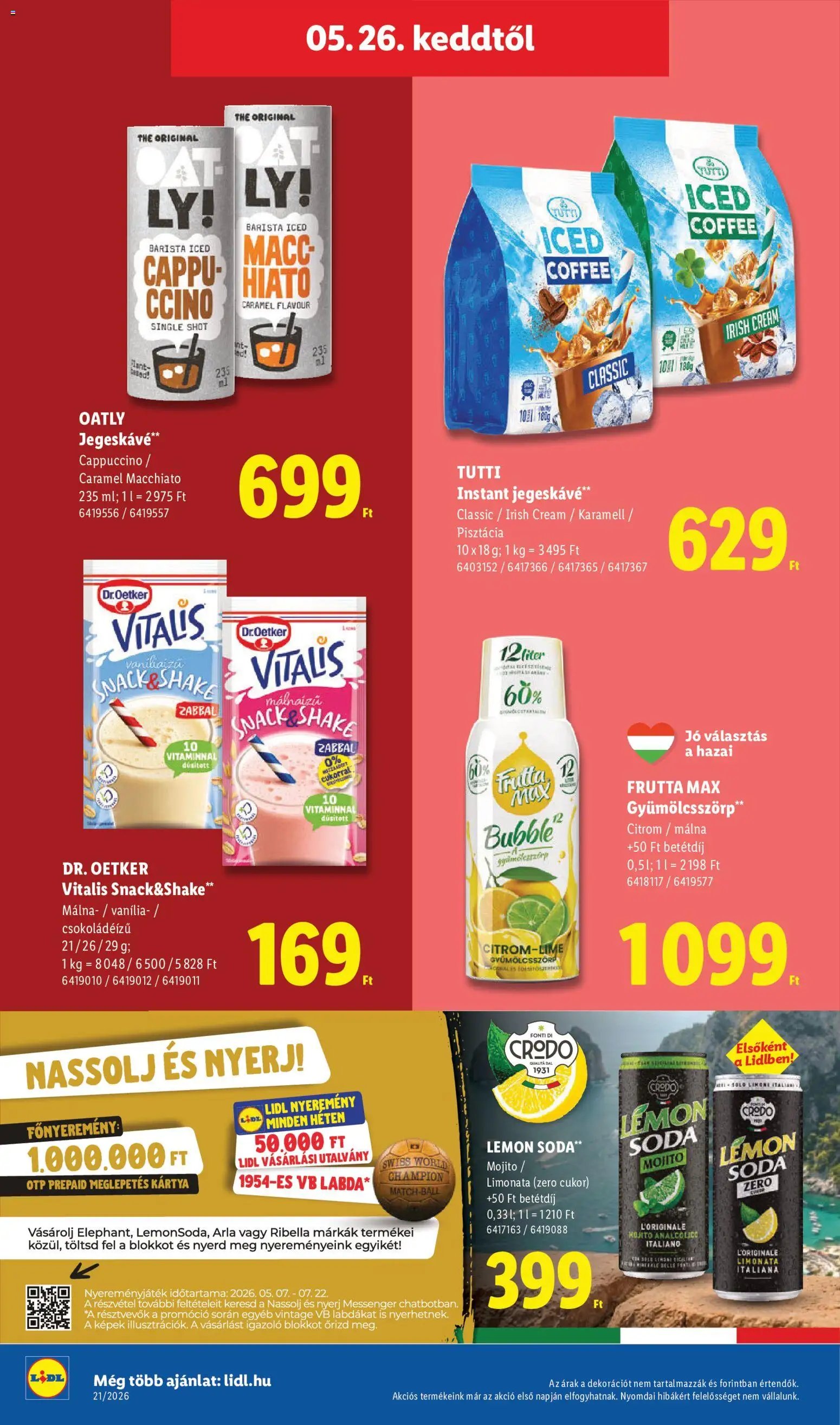 Lidl újság 2026.05.21. Lidl akciós újság (2026-05-21 - 2026-05-27)