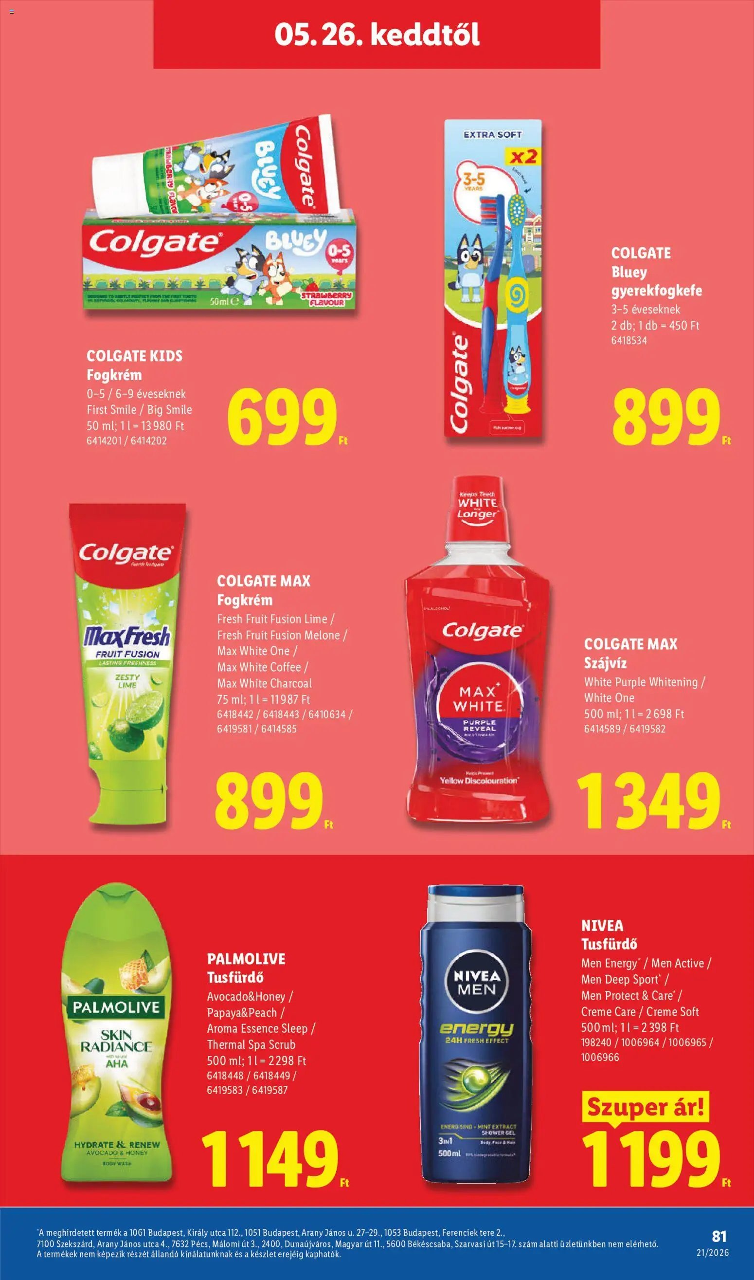 Lidl újság 2026.05.21. Lidl akciós újság (2026-05-21 - 2026-05-27)
