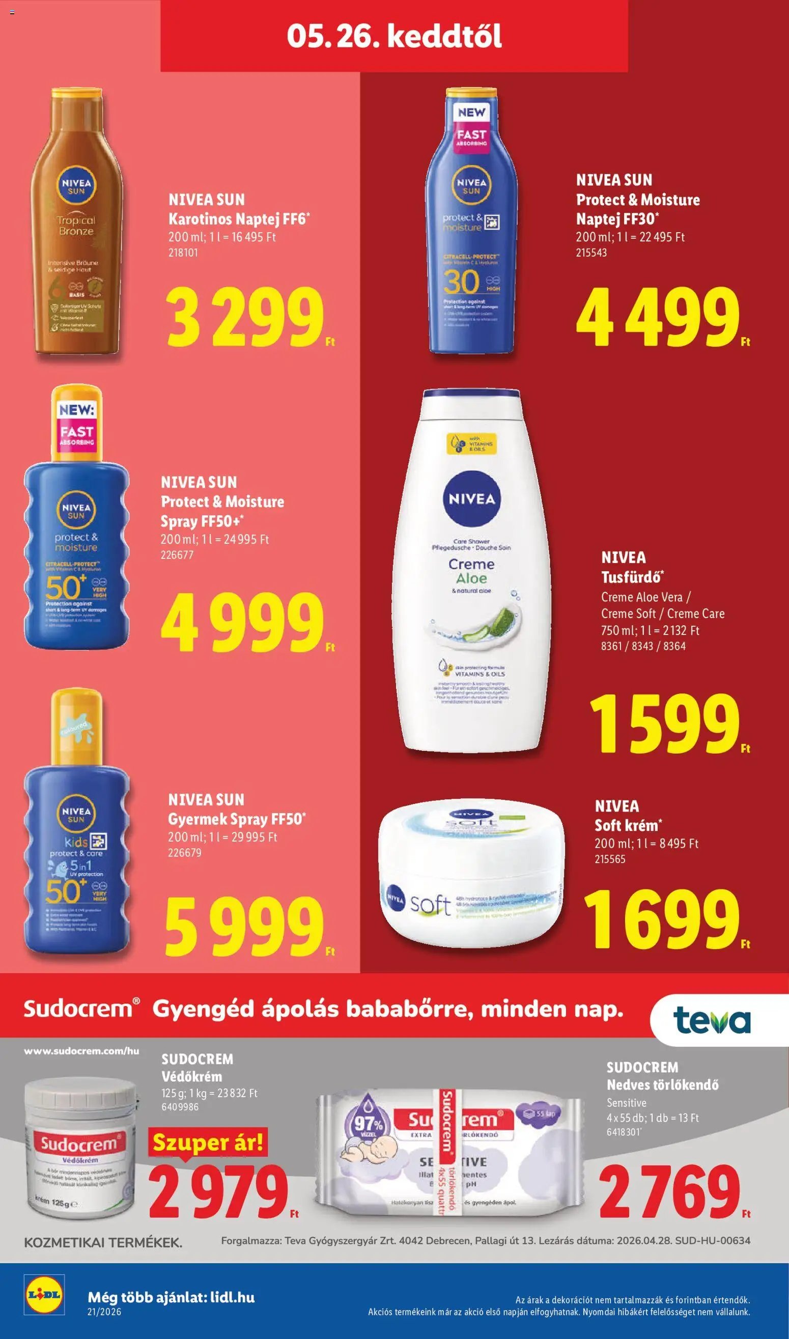 Lidl újság 2026.05.21. Lidl akciós újság (2026-05-21 - 2026-05-27)