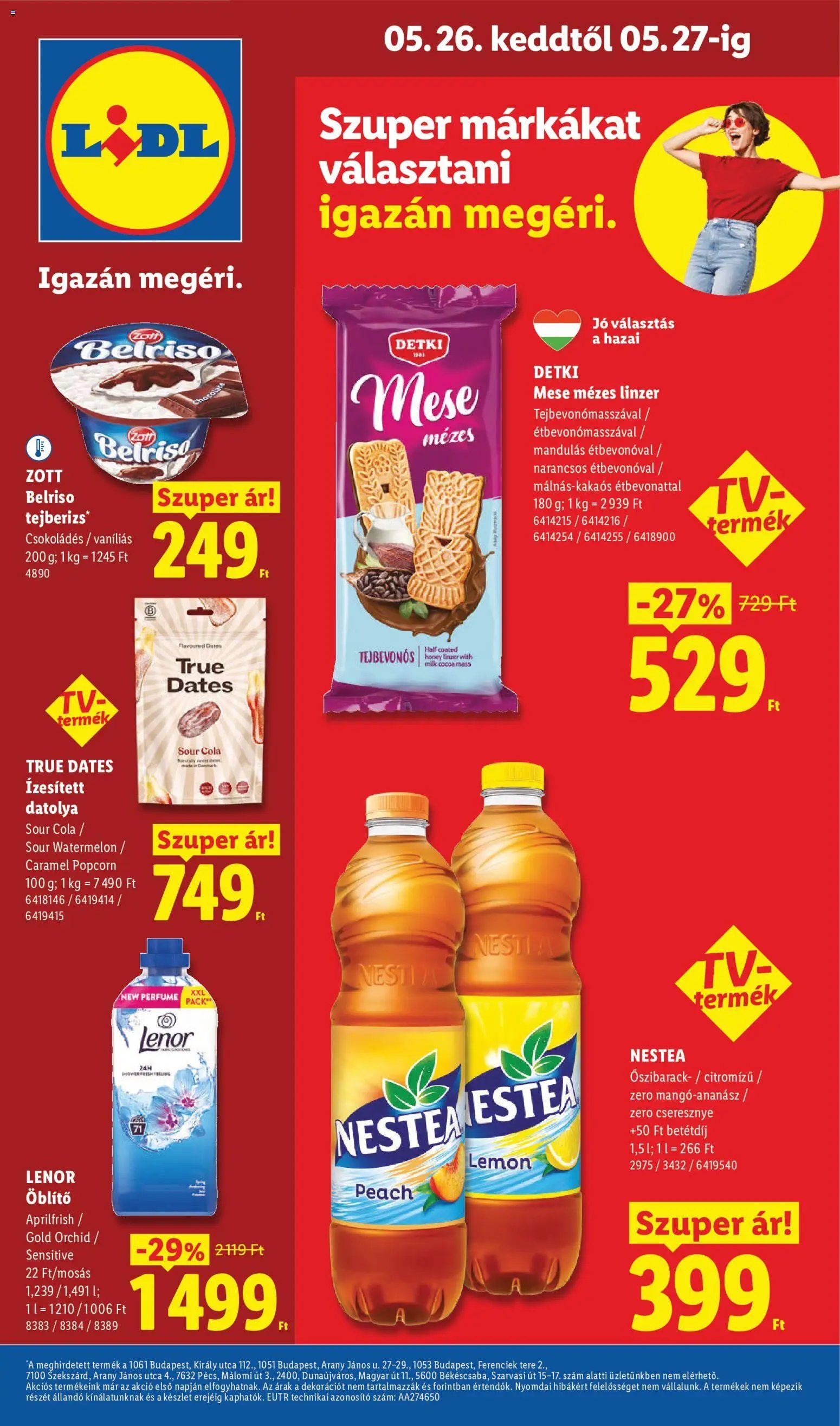 Lidl újság 2026.05.21. Lidl akciós újság (2026-05-21 - 2026-05-27)