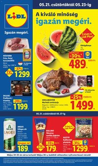 Lidl újság 2026.05.21. Lidl akciós újság (2026-05-21 - 2026-05-27)