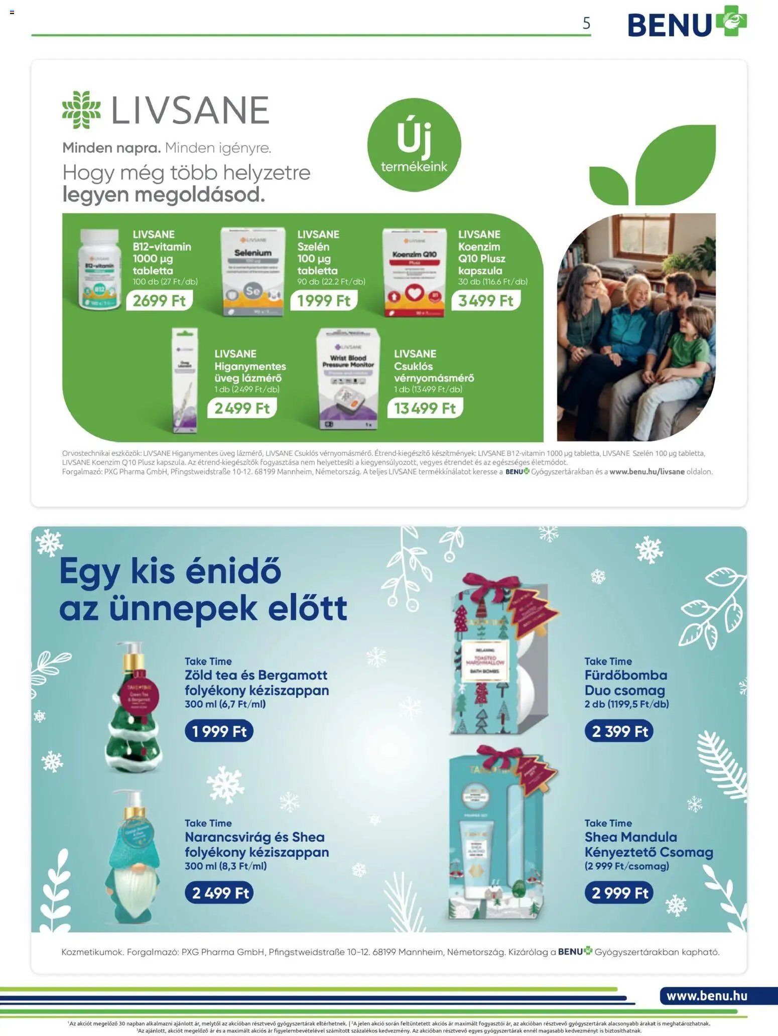 BENU Gyógyszertárak újság 2026.10.01. BENU Gyógyszertárak akciós újság