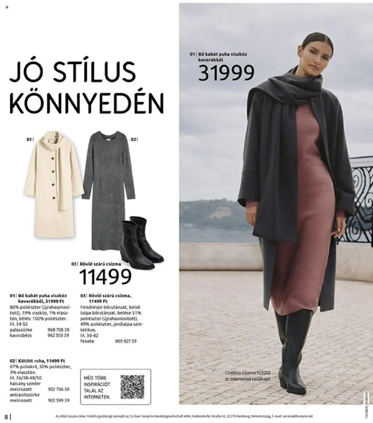 Bonprix újság 2025.09.22. Bonprix katalógus - Gyengéd Évszakváltás (2025-09-22 - 2025-11-03)