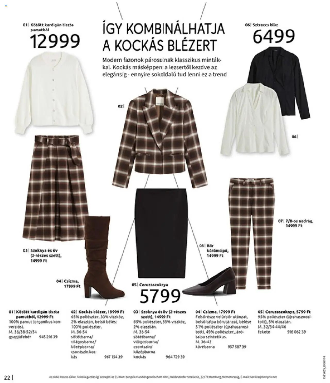 Bonprix újság 2025.09.22. Bonprix katalógus - Gyengéd Évszakváltás (2025-09-22 - 2025-11-03)