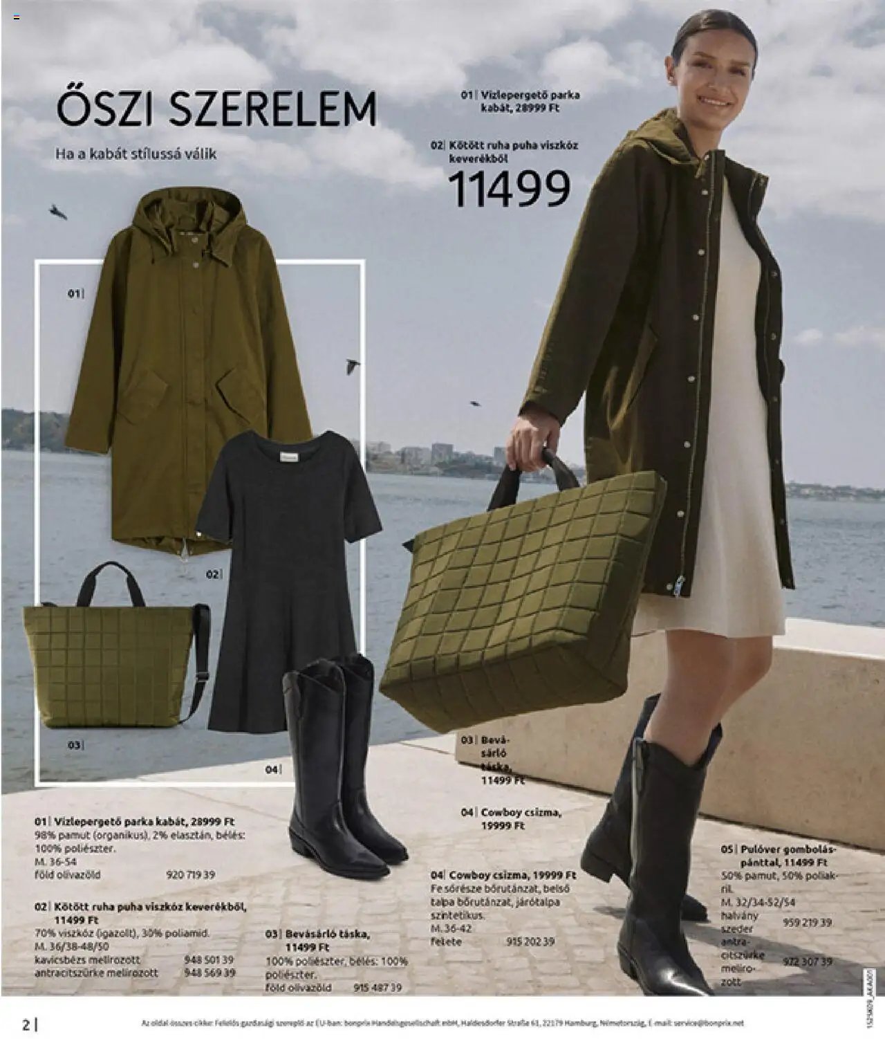 Bonprix újság 2025.09.22. Bonprix katalógus - Gyengéd Évszakváltás (2025-09-22 - 2025-11-03)
