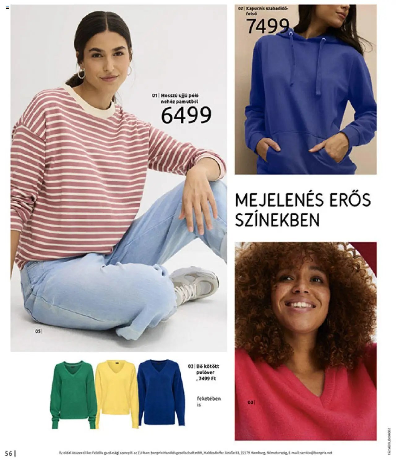 Bonprix újság 2025.09.22. Bonprix katalógus - Gyengéd Évszakváltás (2025-09-22 - 2025-11-03)