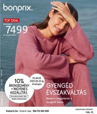 Bonprix újság 2025.09.22. Bonprix katalógus - Gyengéd Évszakváltás (2025-09-22 - 2025-11-03)