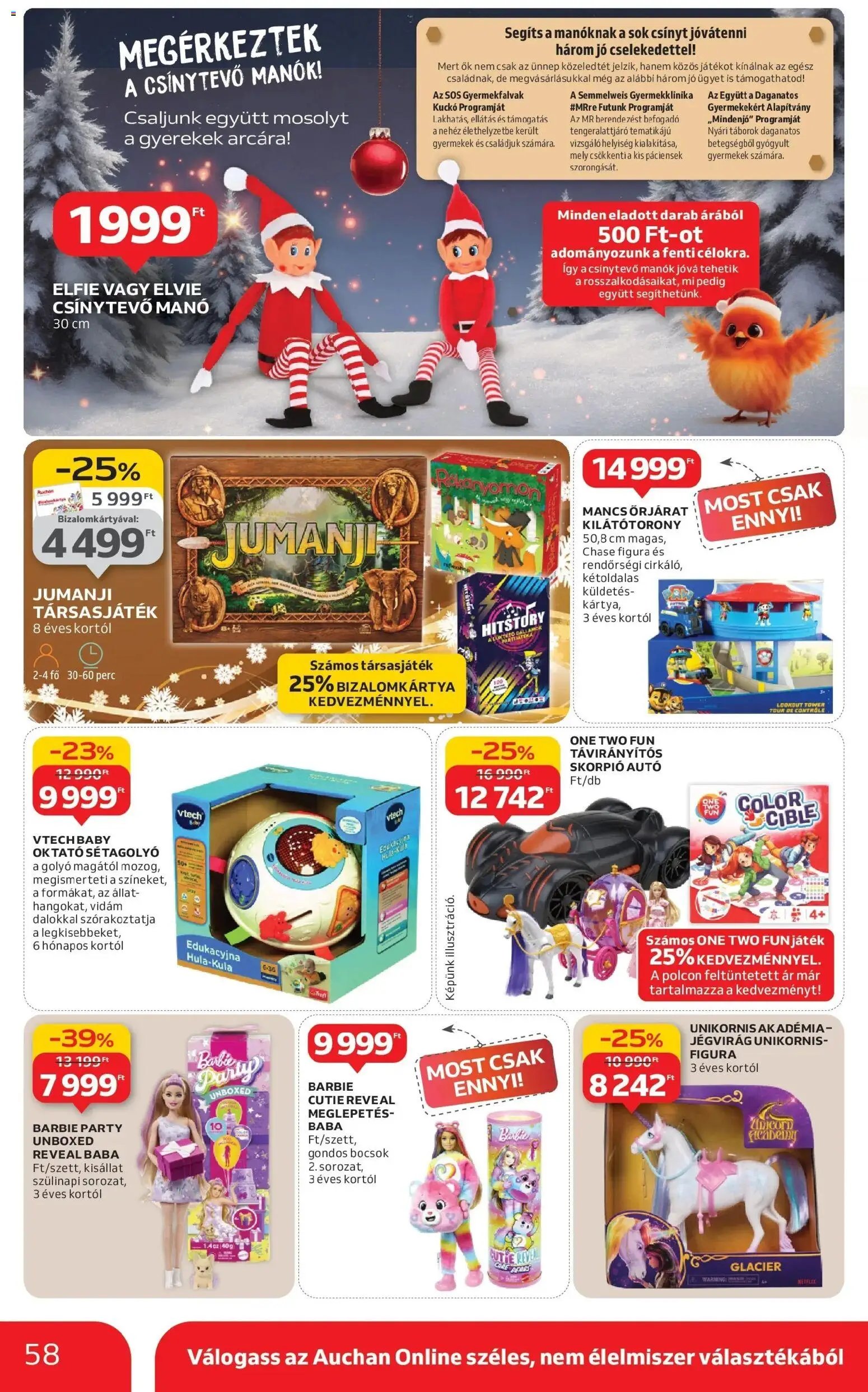 Auchan újság 2025.12.18. Miskolc Akciós újság Auchan (2025-12-18 - 2025-12-24)